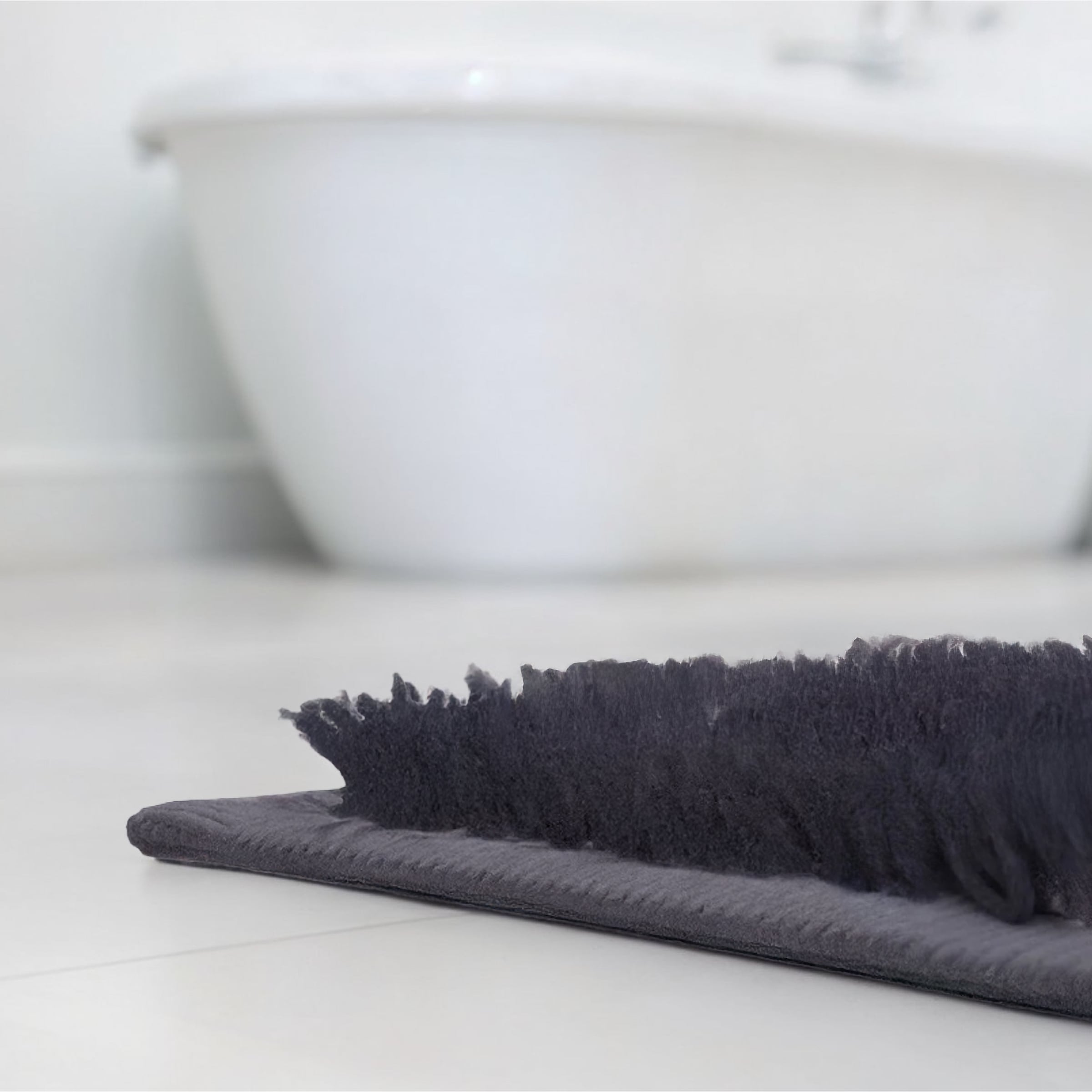Grund Badematte »Umbria«, rutschhemmend beschichtet, fußbodenheizungsgeeignet, Modernes Blättermuster in Black oder Taupe, 5 Jahre Garantie