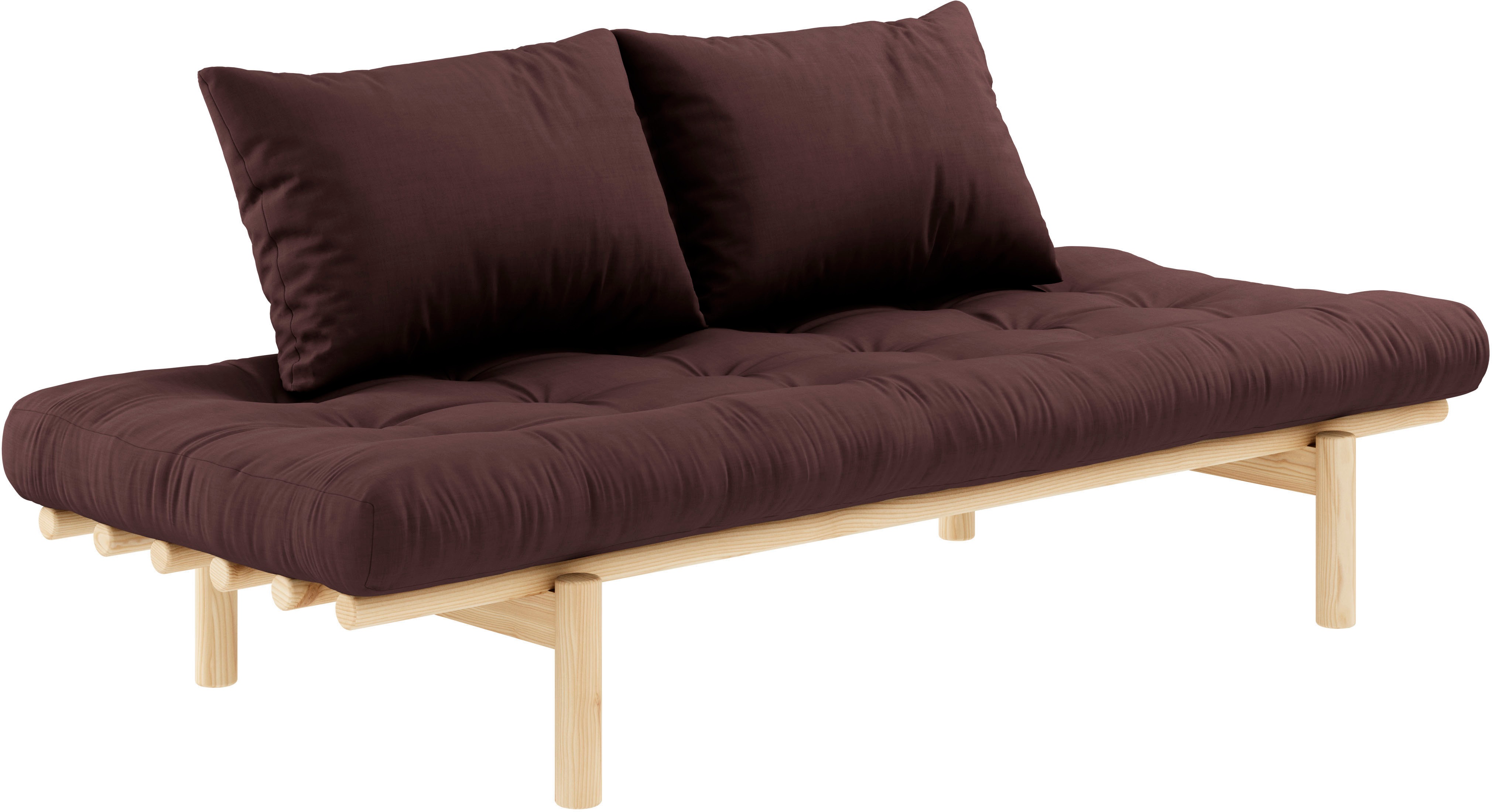 Thumbnail - Karup Design Daybett "Pace" Set, 2 Stk. tlg. aus massiven Kiefernholz, inkl. Futonmatratze