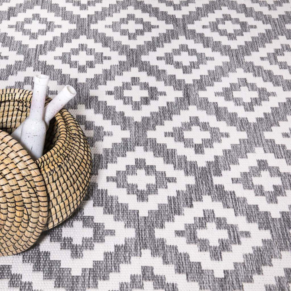 Carpet City Läufer »Outdoor«, rechteckig, UV-beständig, Flachgewebe, auch in quadratischer Form erhältlich