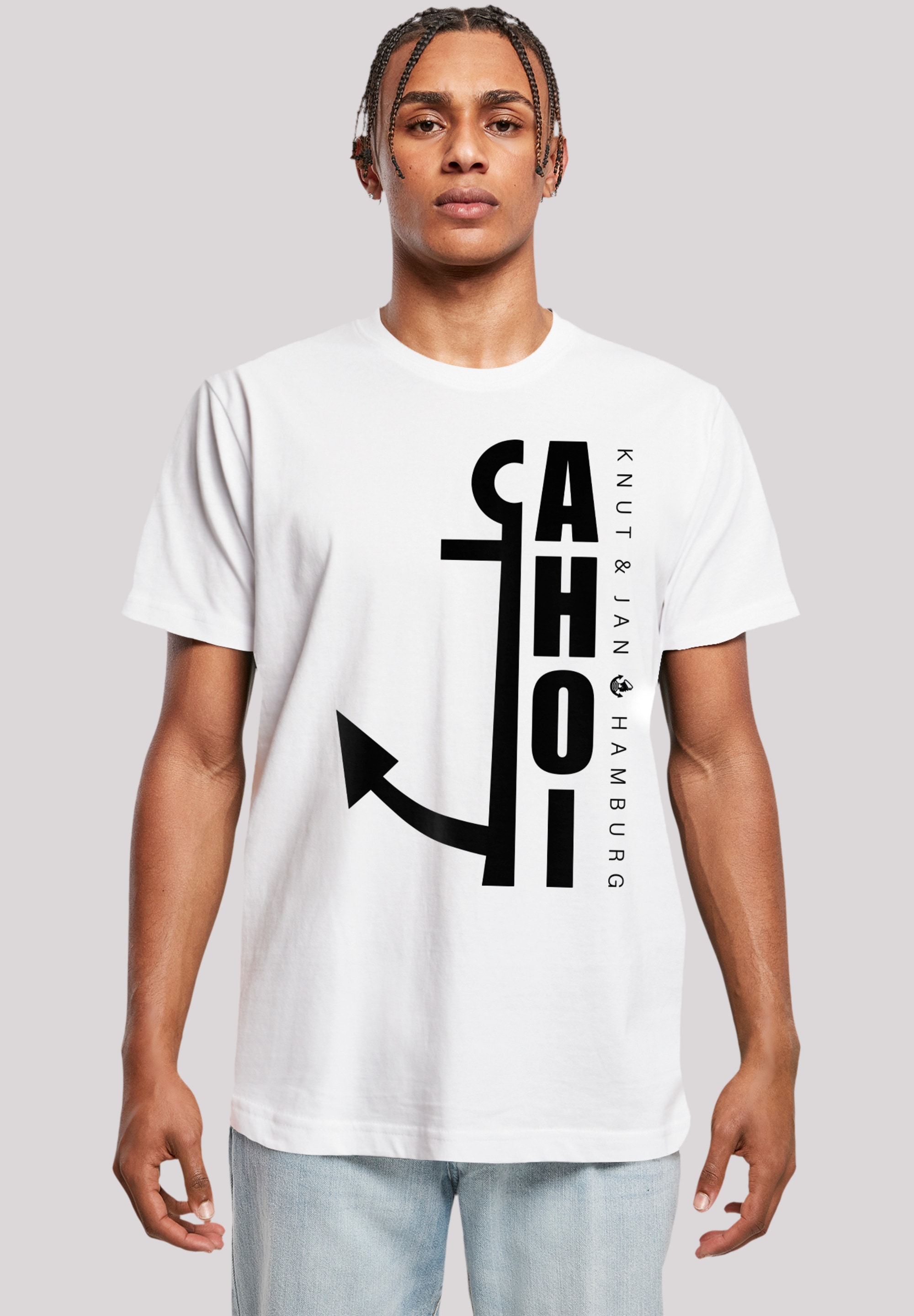 F4NT4STIC T-Shirt BAUR »Ahoi | Crop Anker & Knut kaufen Jan Print ▷ Hamburg«