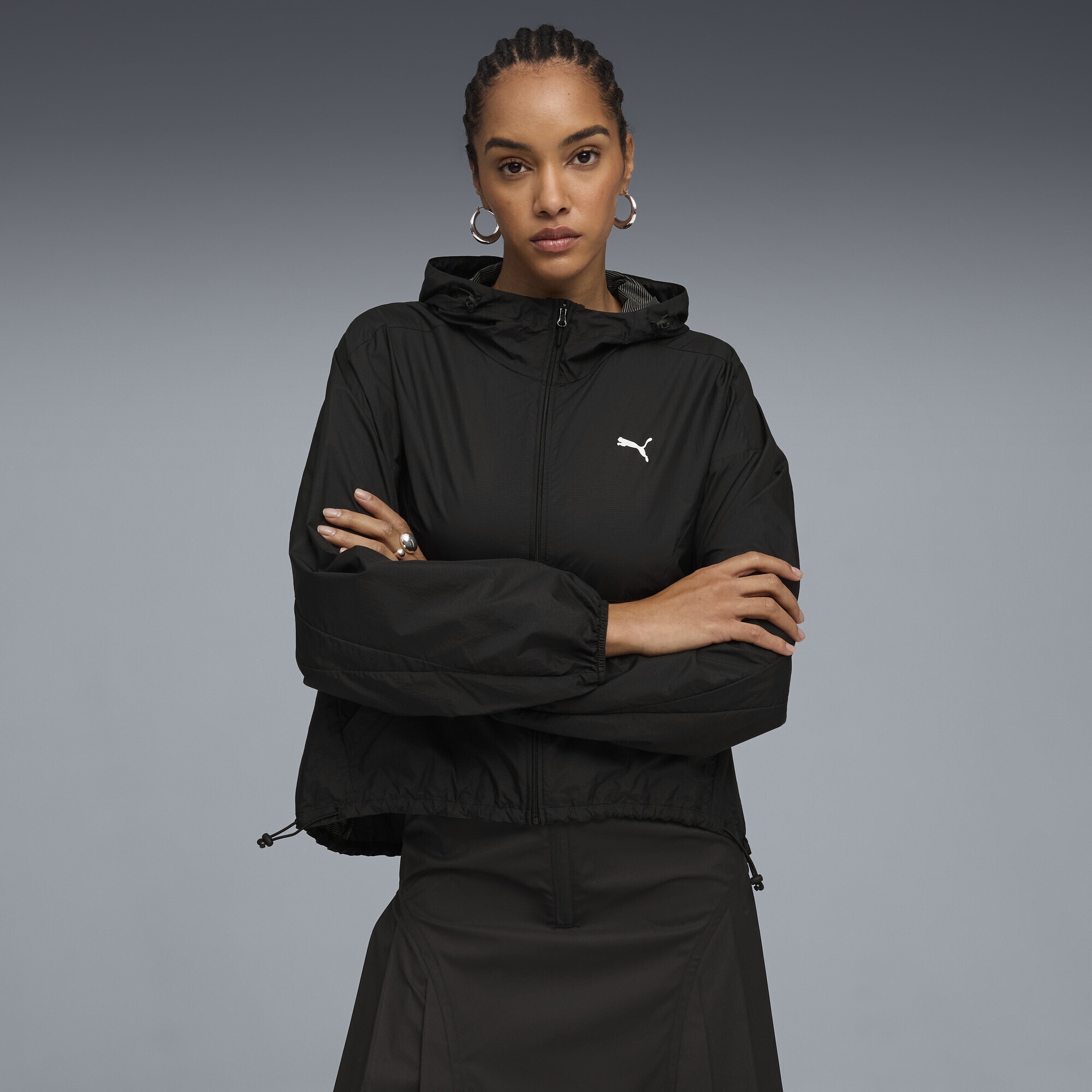 PUMA Windbreaker "PUMATECH Sense Oversized Windjacke Damen" günstig online kaufen
