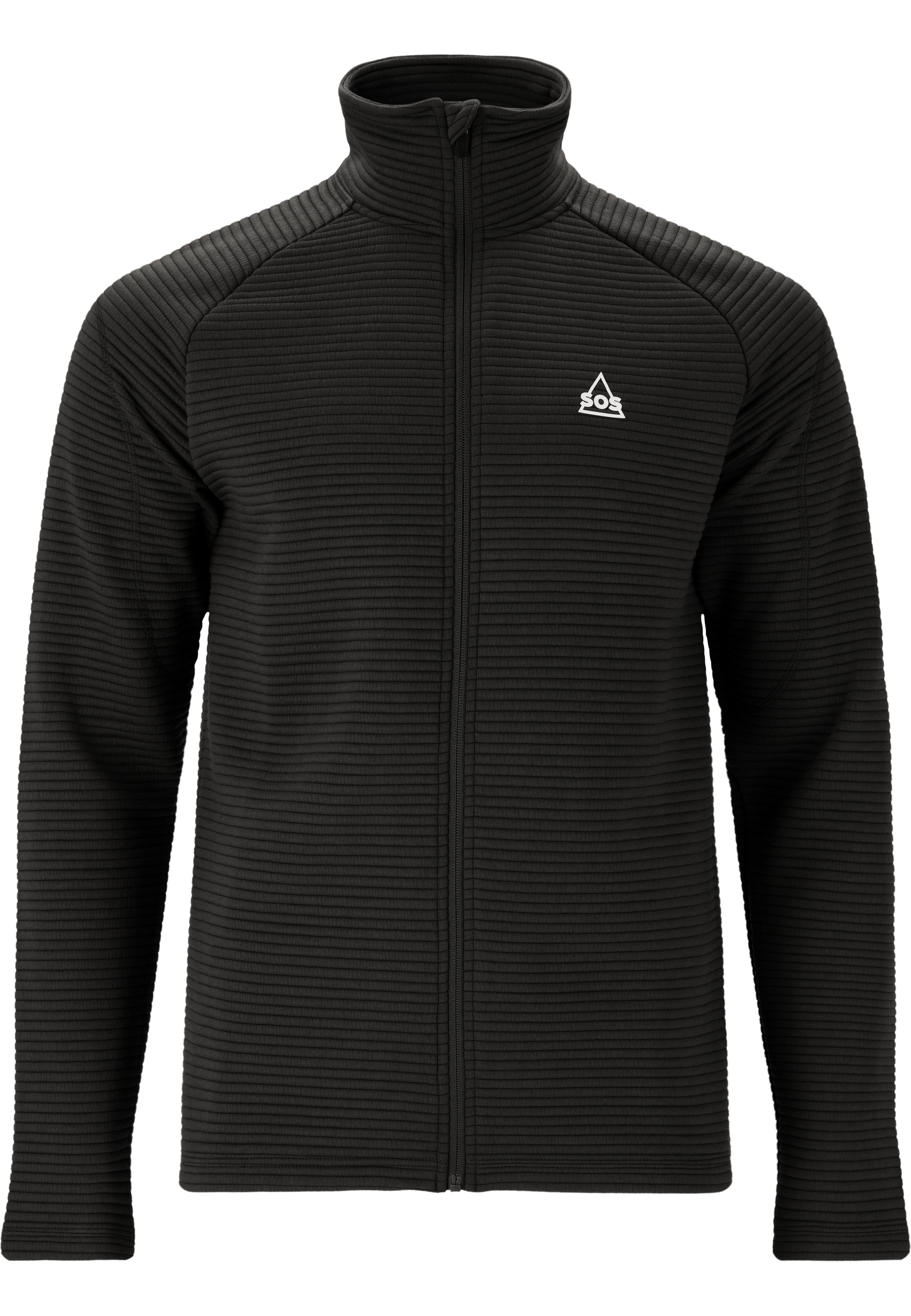 SOS Sweatjacke »Muju«, mit stilvollem Logodetail