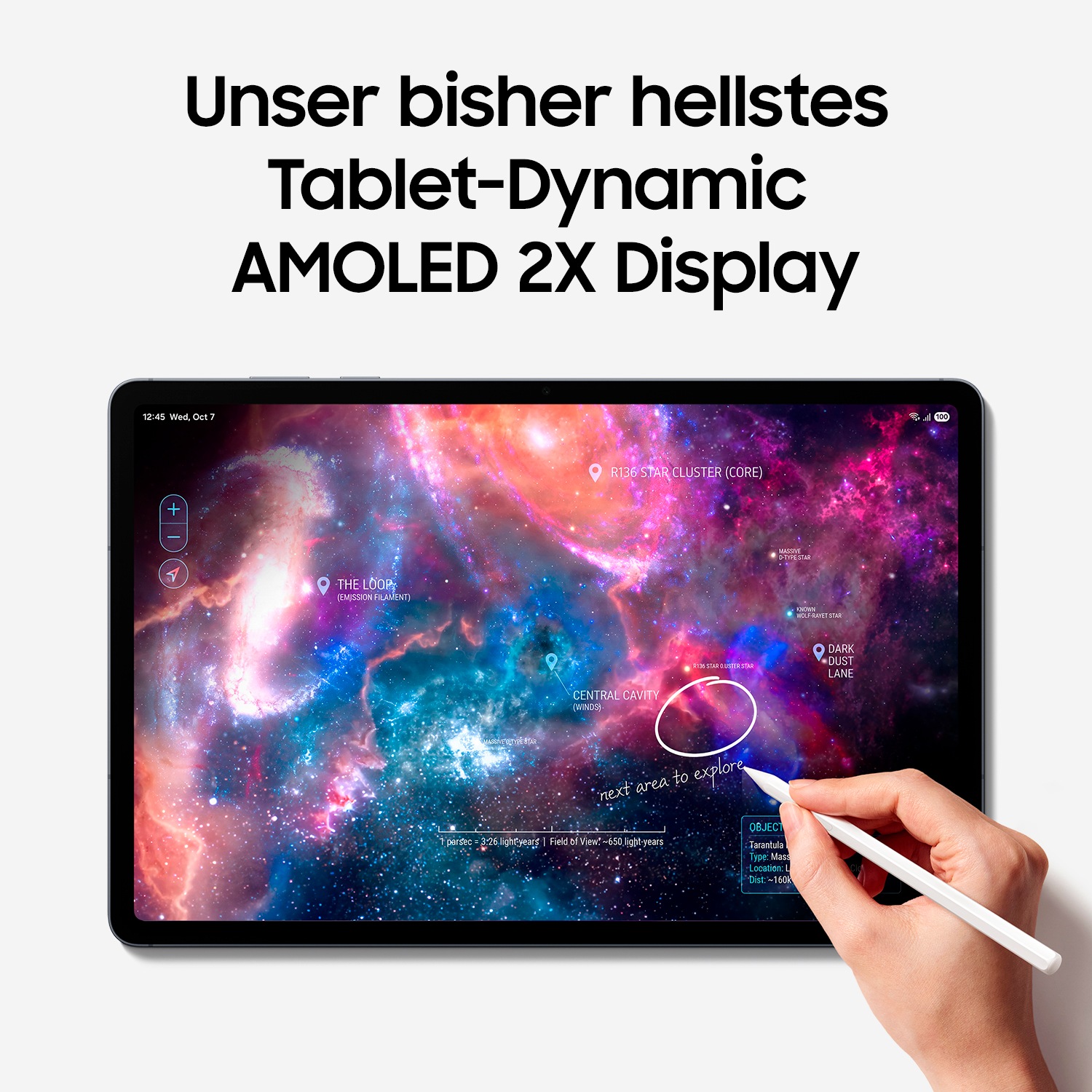Samsung Tablet »Galaxy Tab S12+« (32,04 cm / 12,6 ″) Android WQXGA+ )