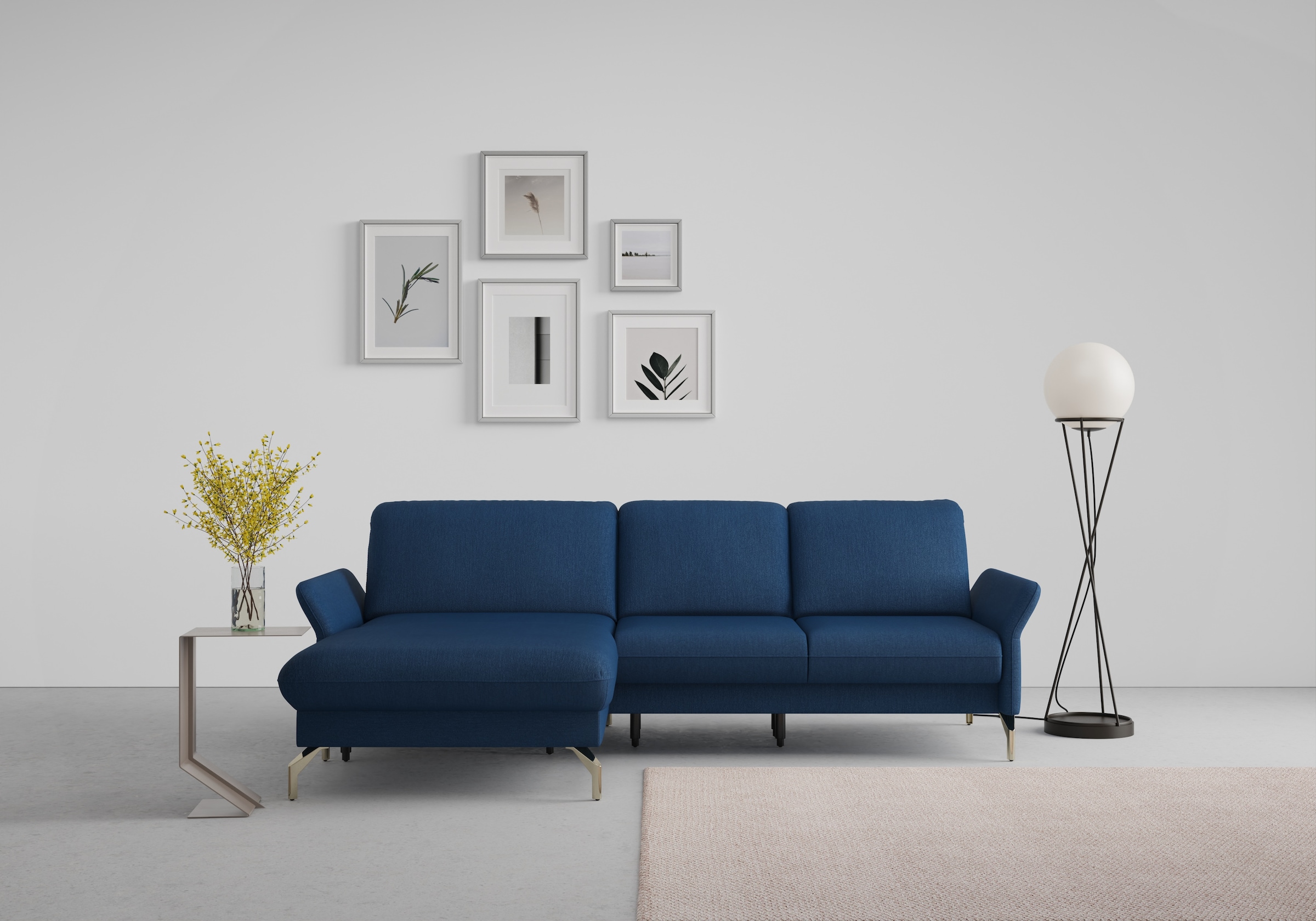 sit&more Ecksofa "Fashion L-Form", wahlweise mit Kopfteilverstellung, Vorzi günstig online kaufen