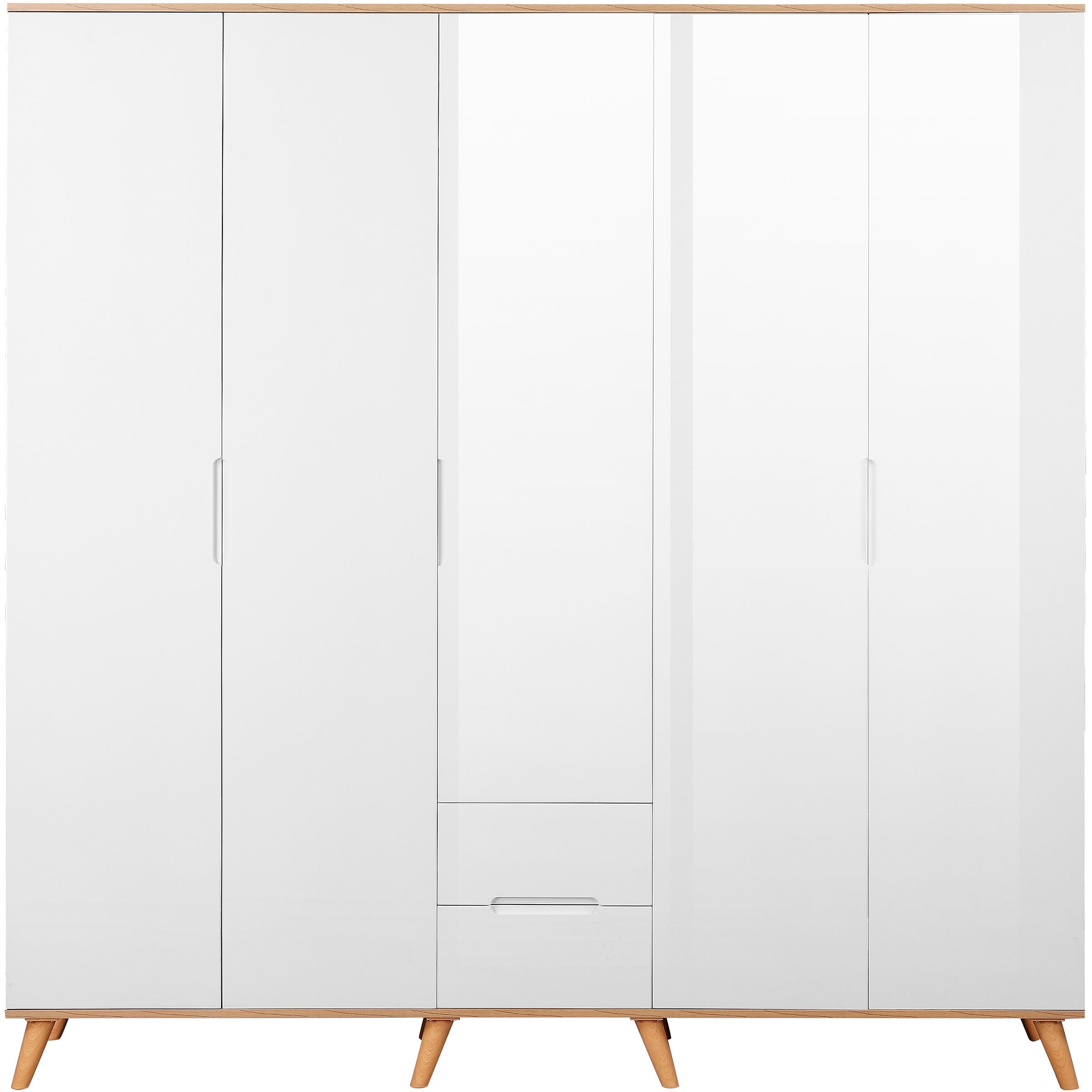 OTTO home Kleiderschrank "Lund Schlafzimmerschrankim skandinavischem Design günstig online kaufen