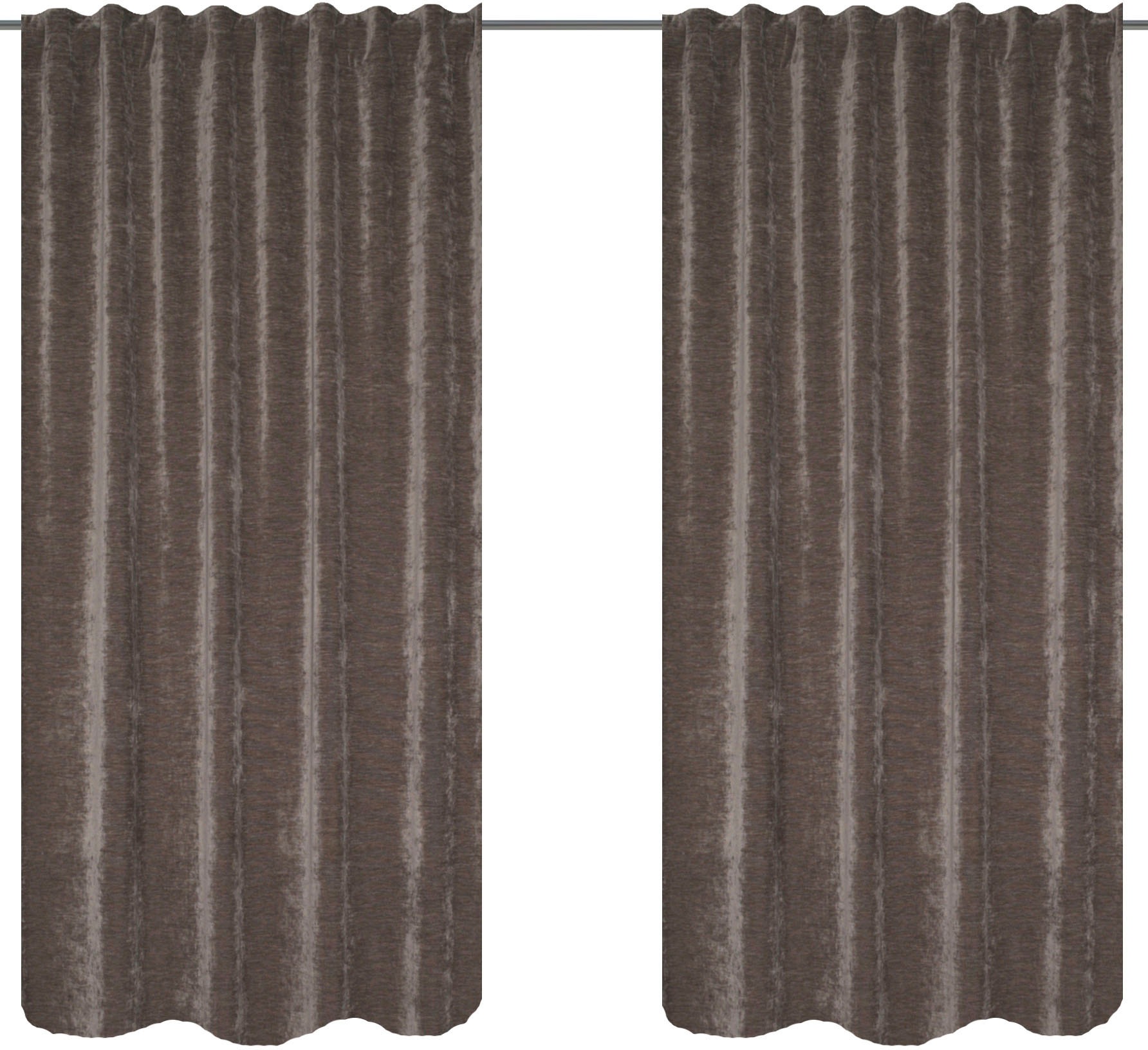 Home Basics Vorhang "WOLLY" Multifunktionsband 2 Stk. tlg. 2er Pack Thermoc günstig online kaufen