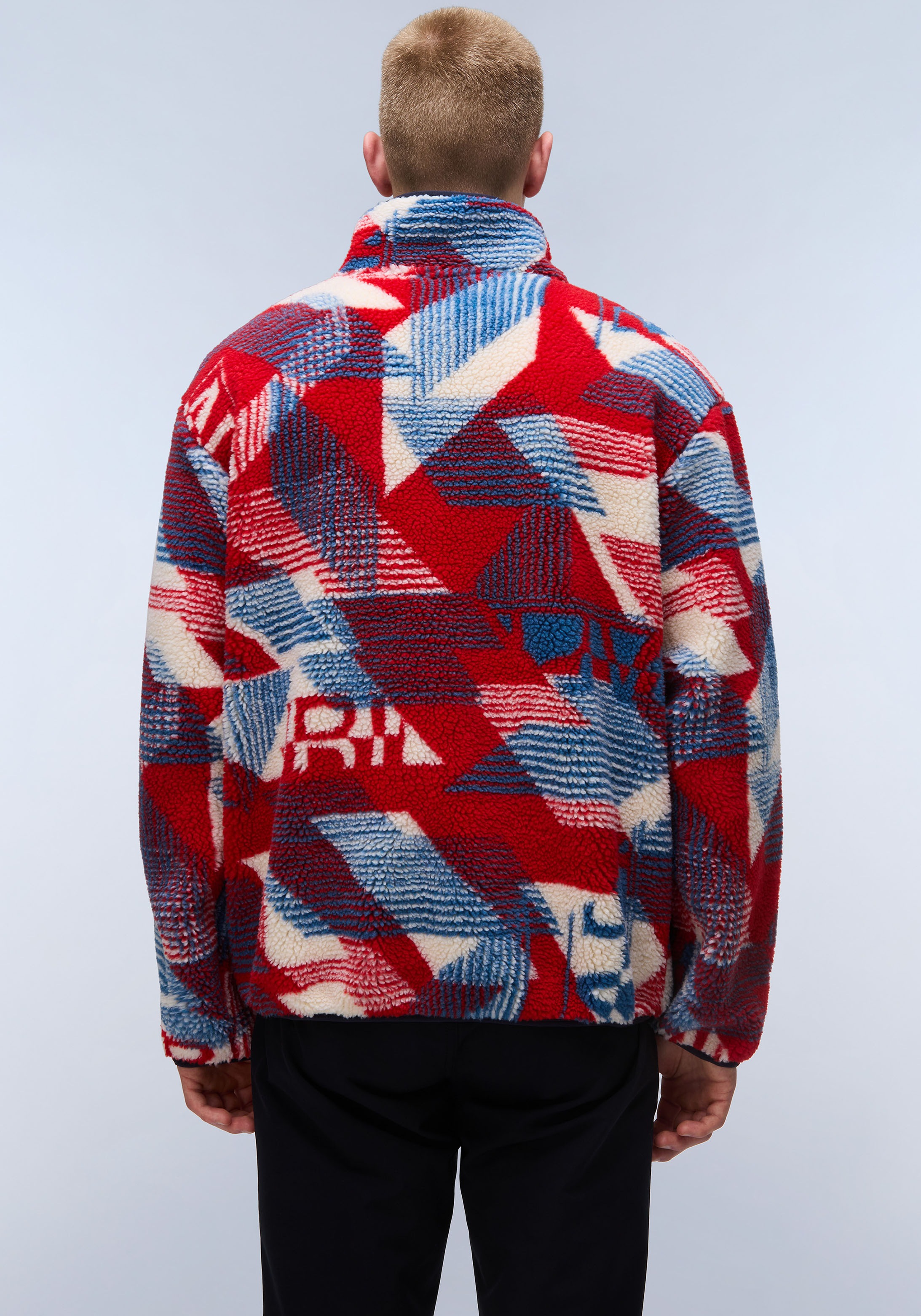 Napapijri Plüschjacke »ARGIENT«, mit allover Print