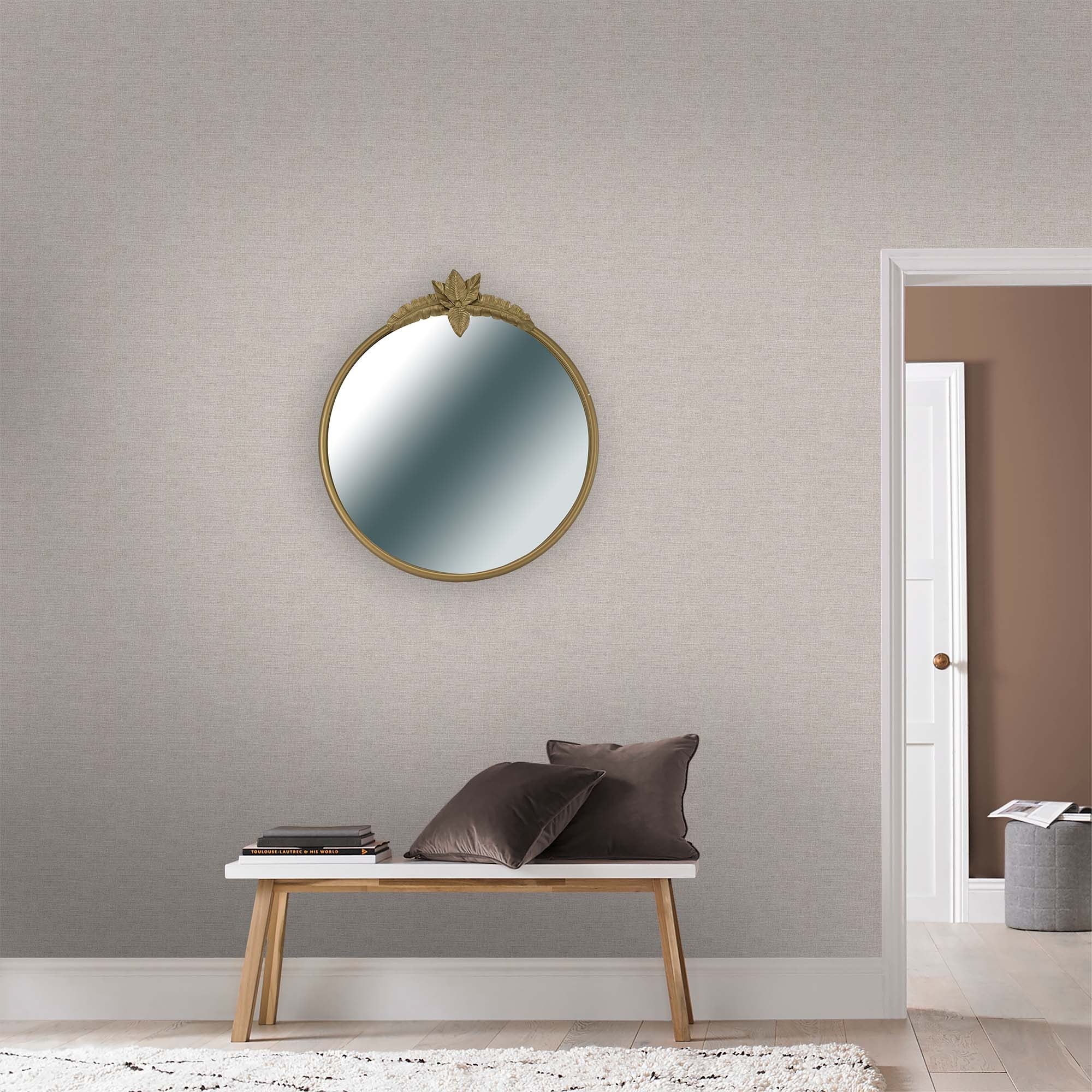 Art for the home Glasbild "Cindy" 1 Stk. tlg. runder Wandspiegel günstig online kaufen