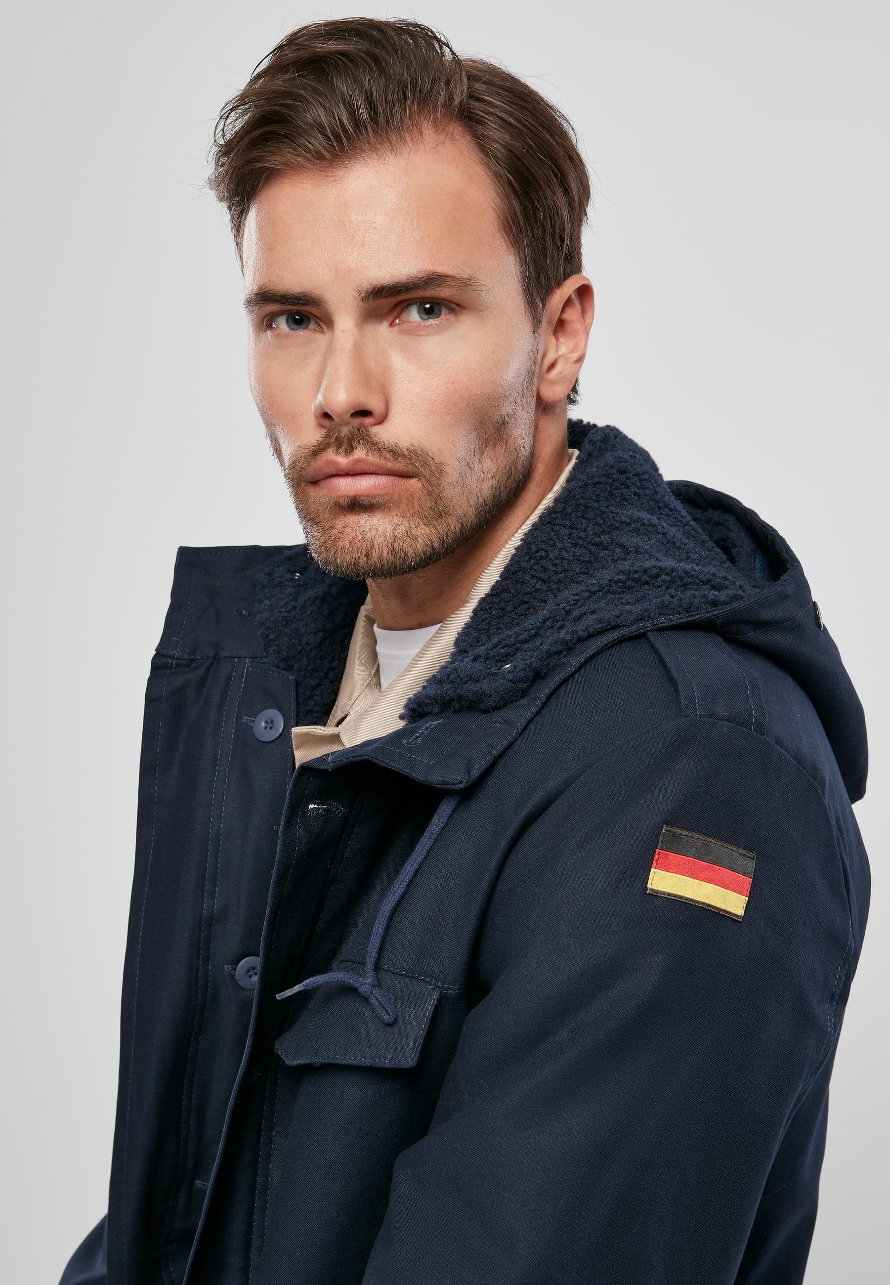 Brandit Outdoorjacke »Herren BW Flag Parka«, (1 St.), mit Kapuze