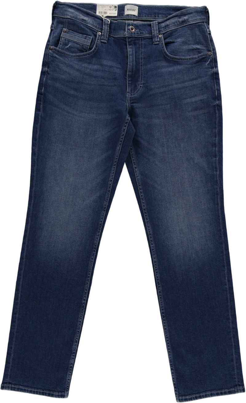 MUSTANG Straight-Jeans "Style Washington Straight", mit Reißverschluss