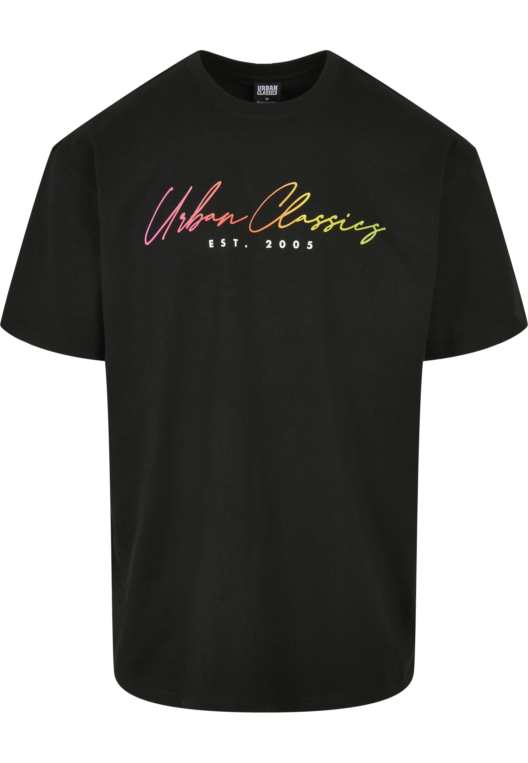 URBAN CLASSICS T-Shirt "Urban Classics Herren Script Logo Tee" 1 Stk.