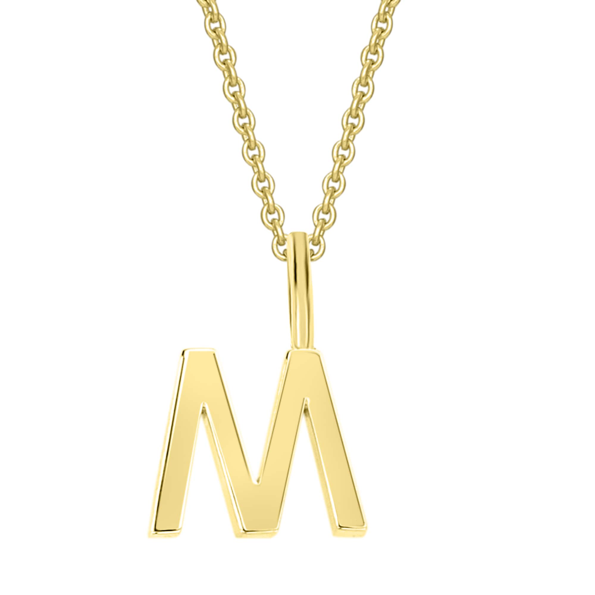 ONE ELEMENT Kette Mit Anhänger »Buchstabe J Buchstaben Anhänger Aus 333