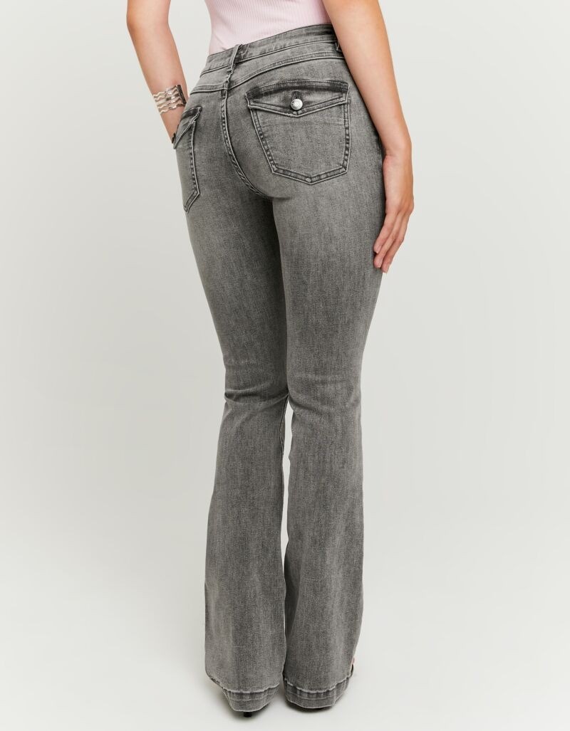 Tally Weijl Bootcut-Jeans "SPADEBOOTY" Baumwollmischung, Mid Waist günstig online kaufen