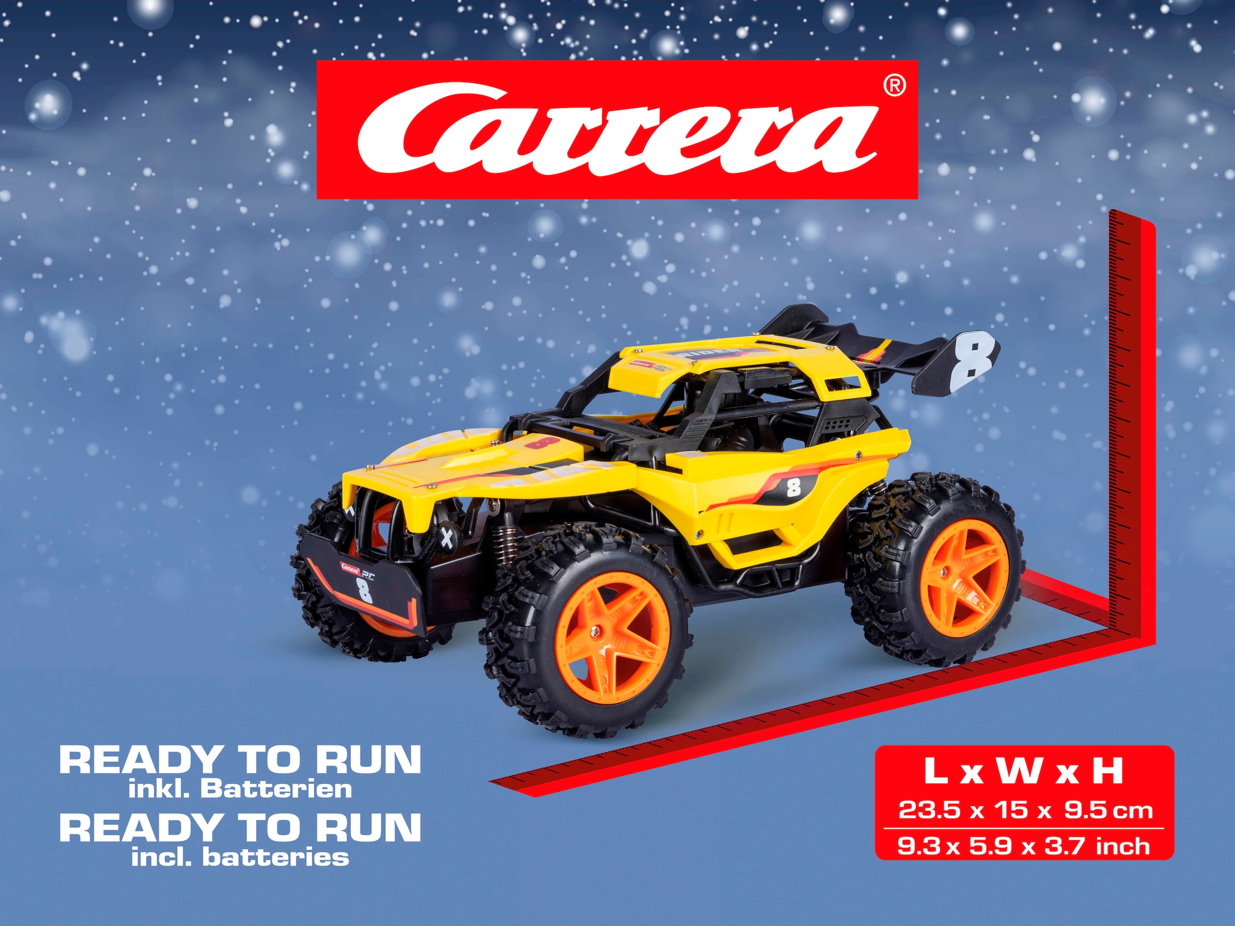 Carrera® Spielzeug-Adventskalender »RC Offroader, ferngesteuertes RC Auto zum Selberbauen«, ab 12 Jahren