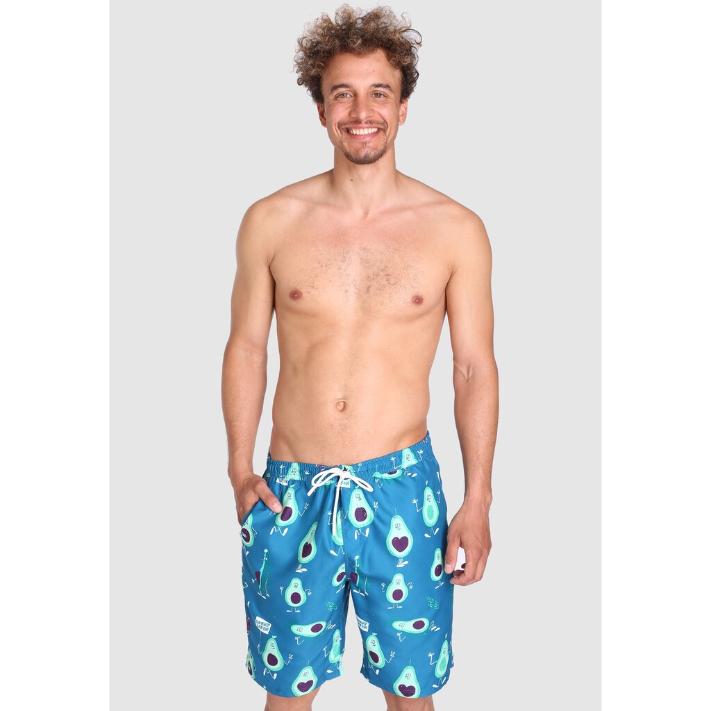 Lousy Livin Badehose »Avocado Beach Shorts«