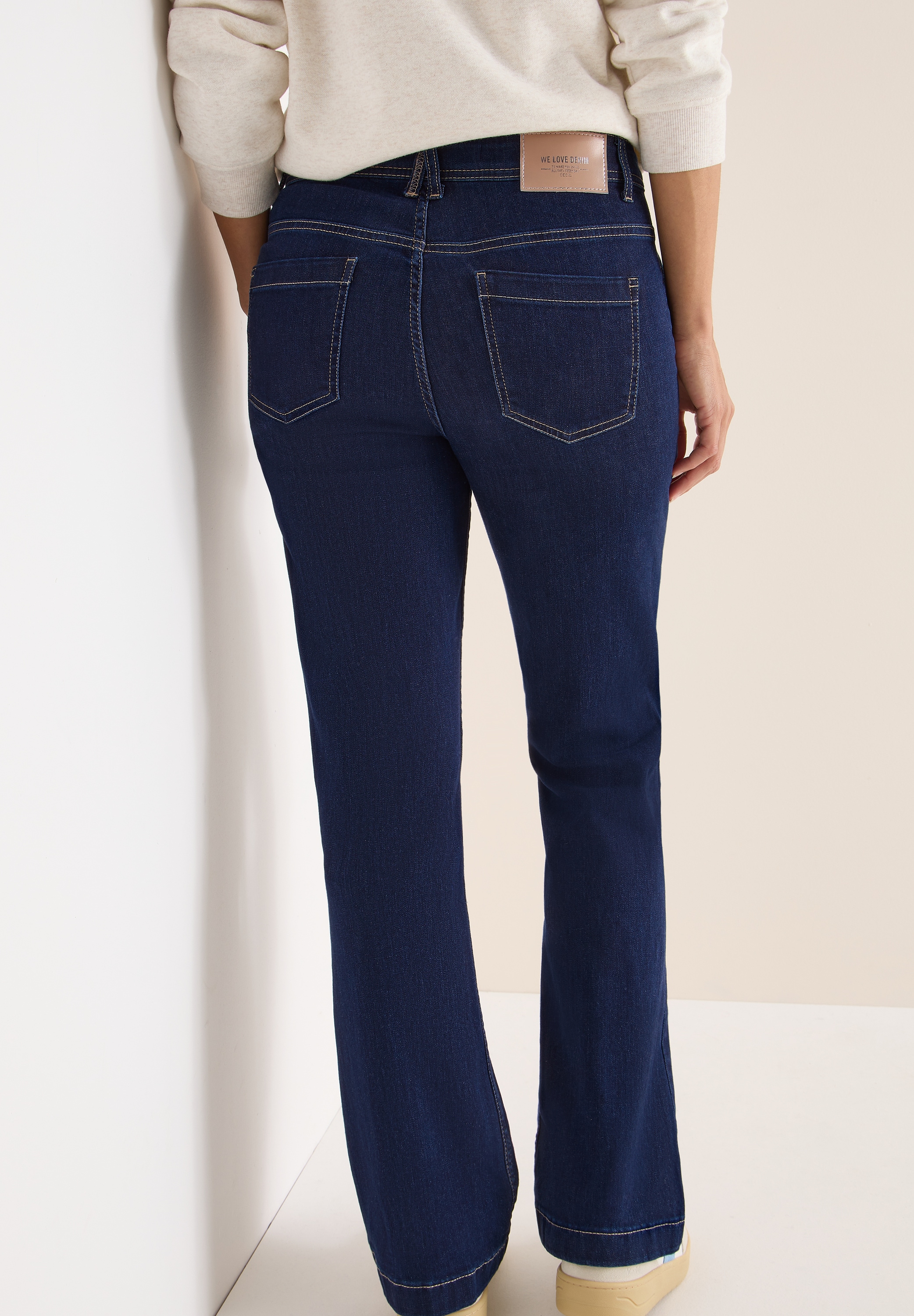 Cecil Bootcut-Jeans »Style Toronto«, Slim Fit