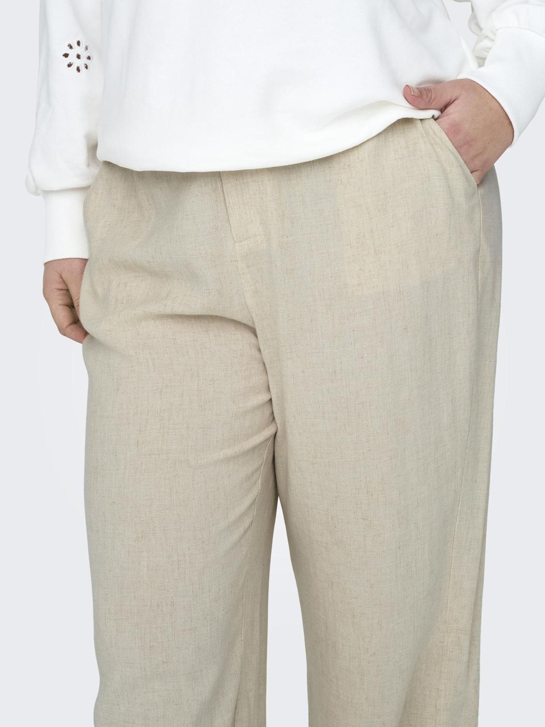 ONLY CARMAKOMA Anzughose CARAGNES MW LINEN BL MEL PANT TLR günstig online kaufen