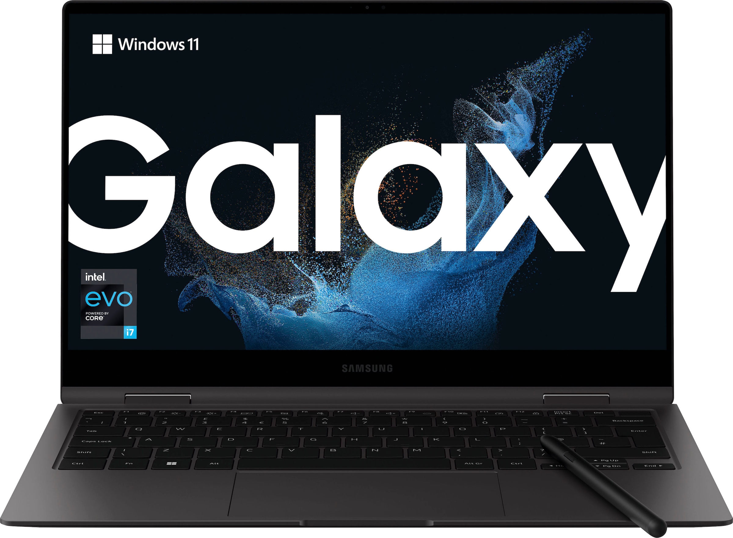 Samsung Convertible Notebook »Galaxy Book2 Pro 360«, 33,78 cm, / 13,3 Zoll, Intel, Core i7, Iris© Xe Graphics, 512 GB SSD