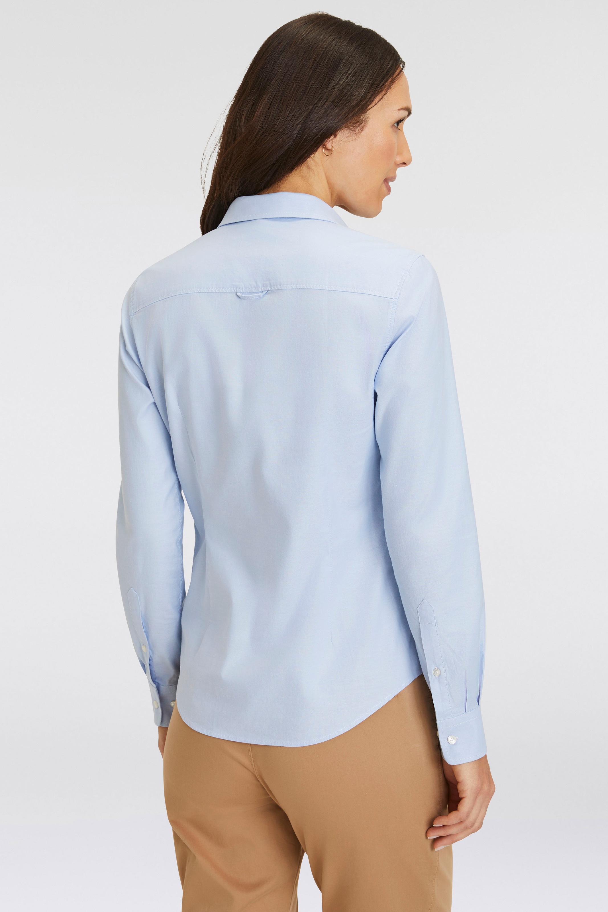 Gant Langarmbluse "New Slim Stretch Oxford Blouse", für bequemen Sitz u. Be günstig online kaufen