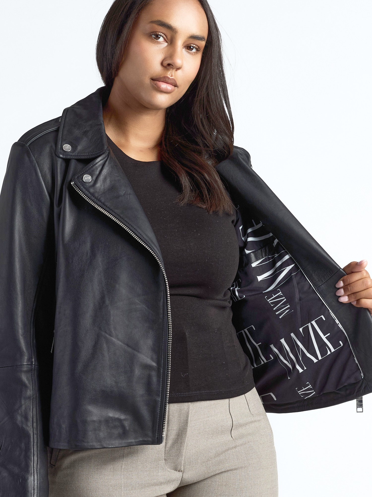 Maze Lederjacke »42023098«