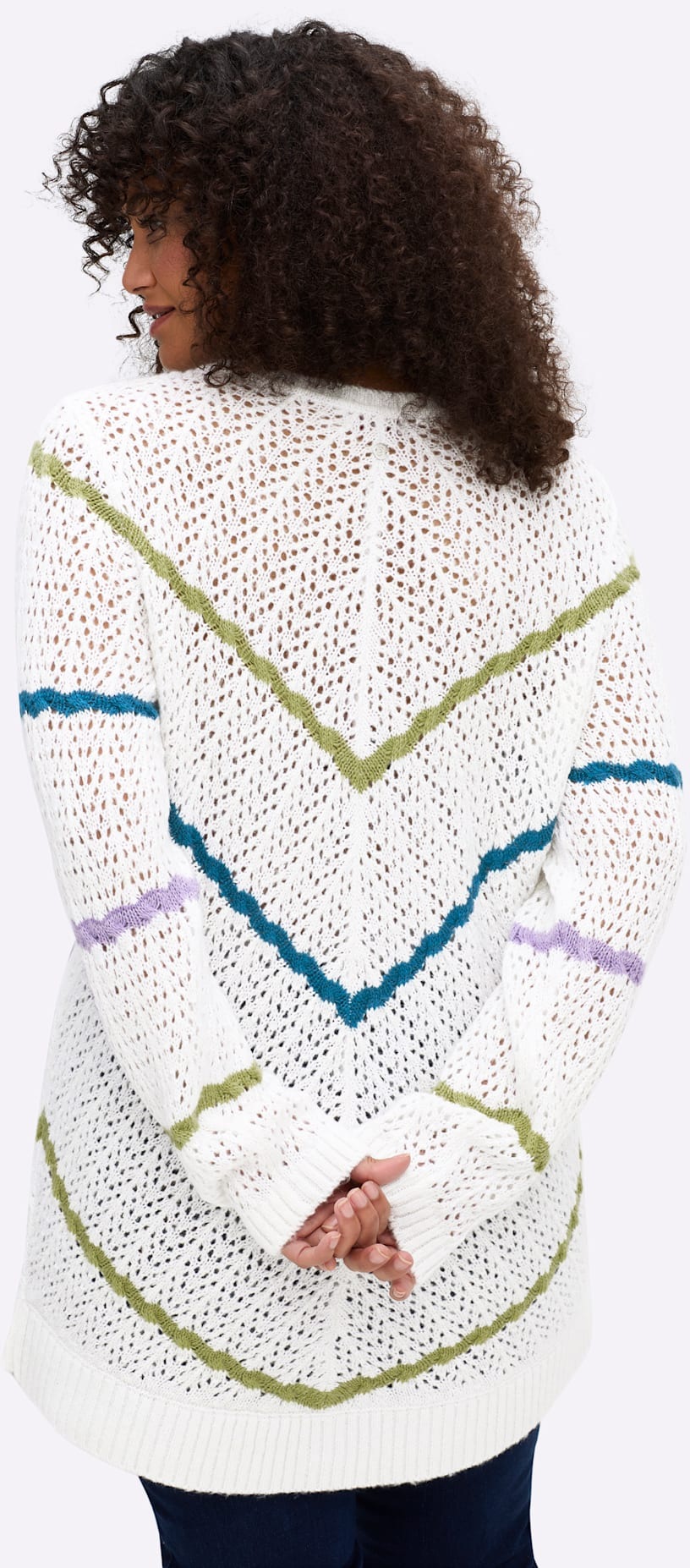 Sheego Rundhalspullover "Pullover" günstig online kaufen