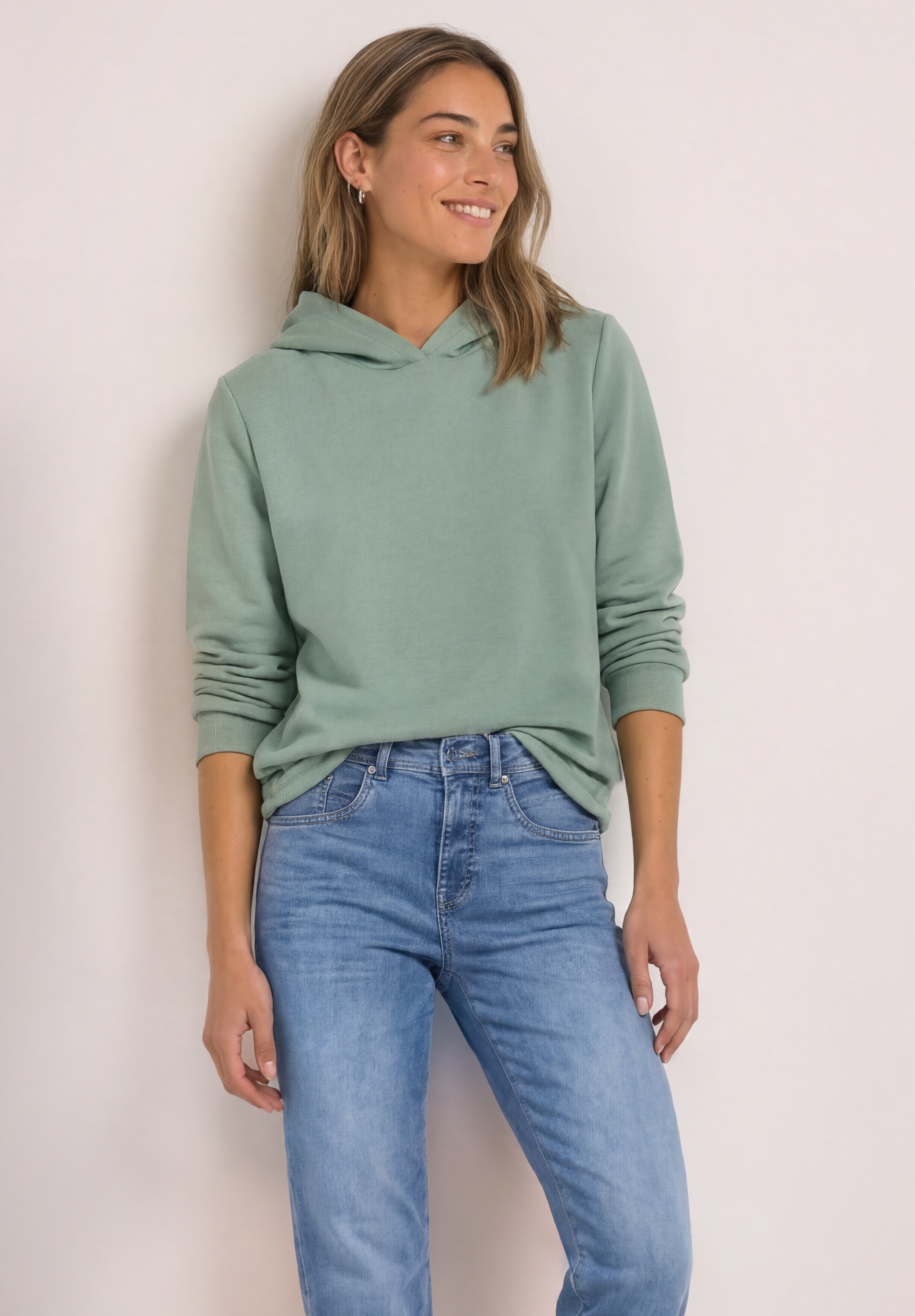 STREET ONE Sweatshirt , mit Kapuze
