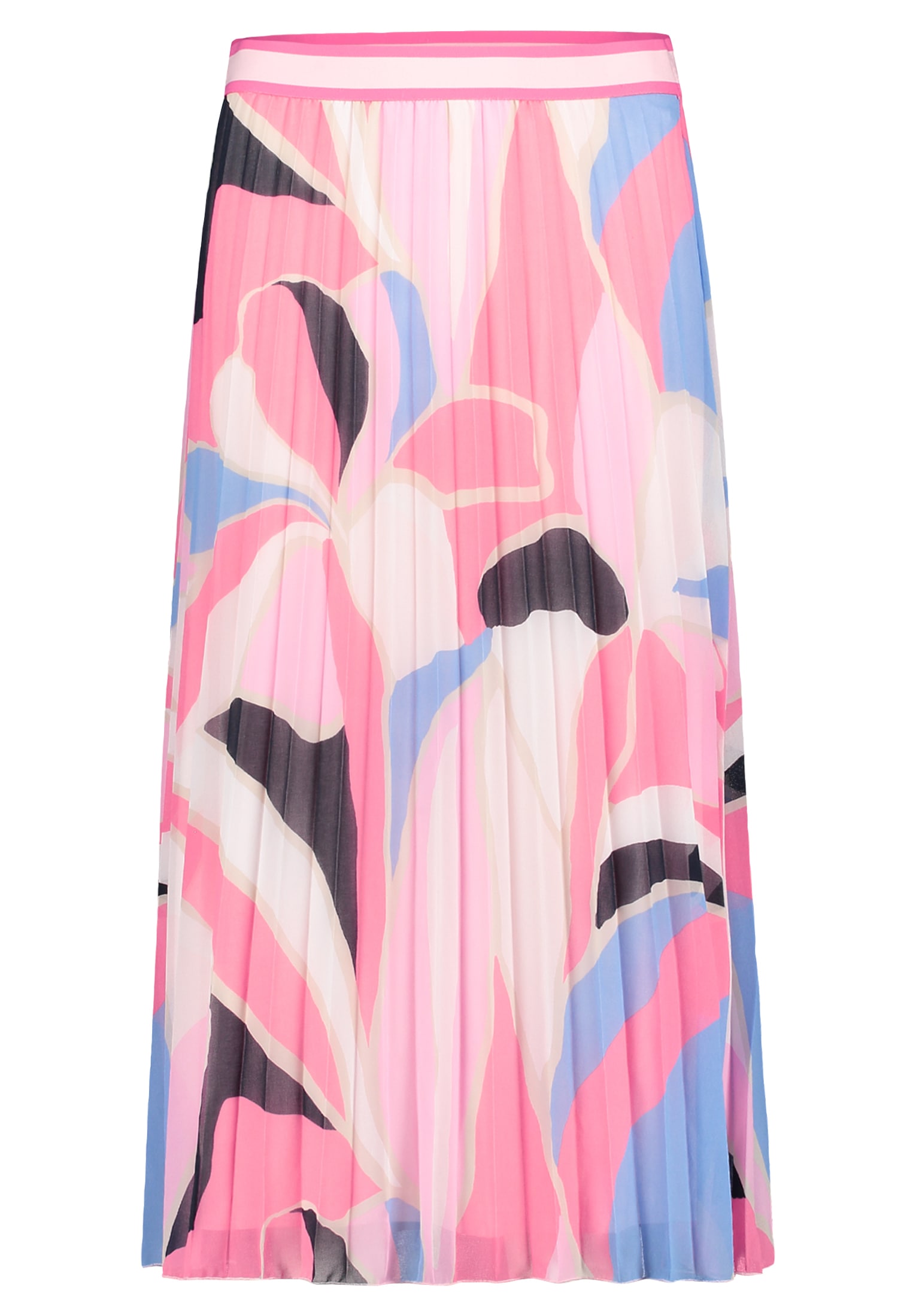 Betty&Co Maxirock »Damen mit Plissee«