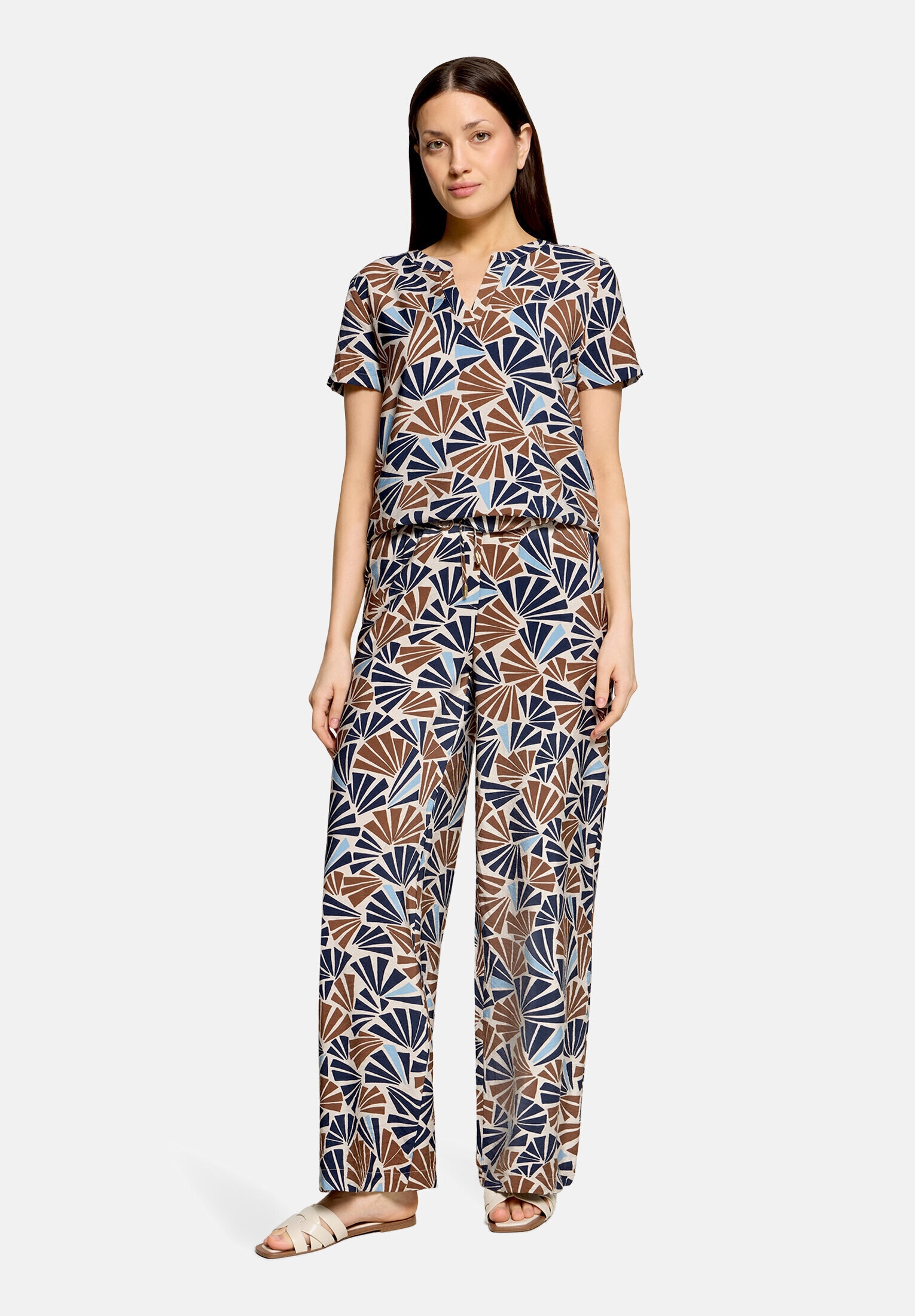 Betty&Co Schlupfhose "Damen mit Print"