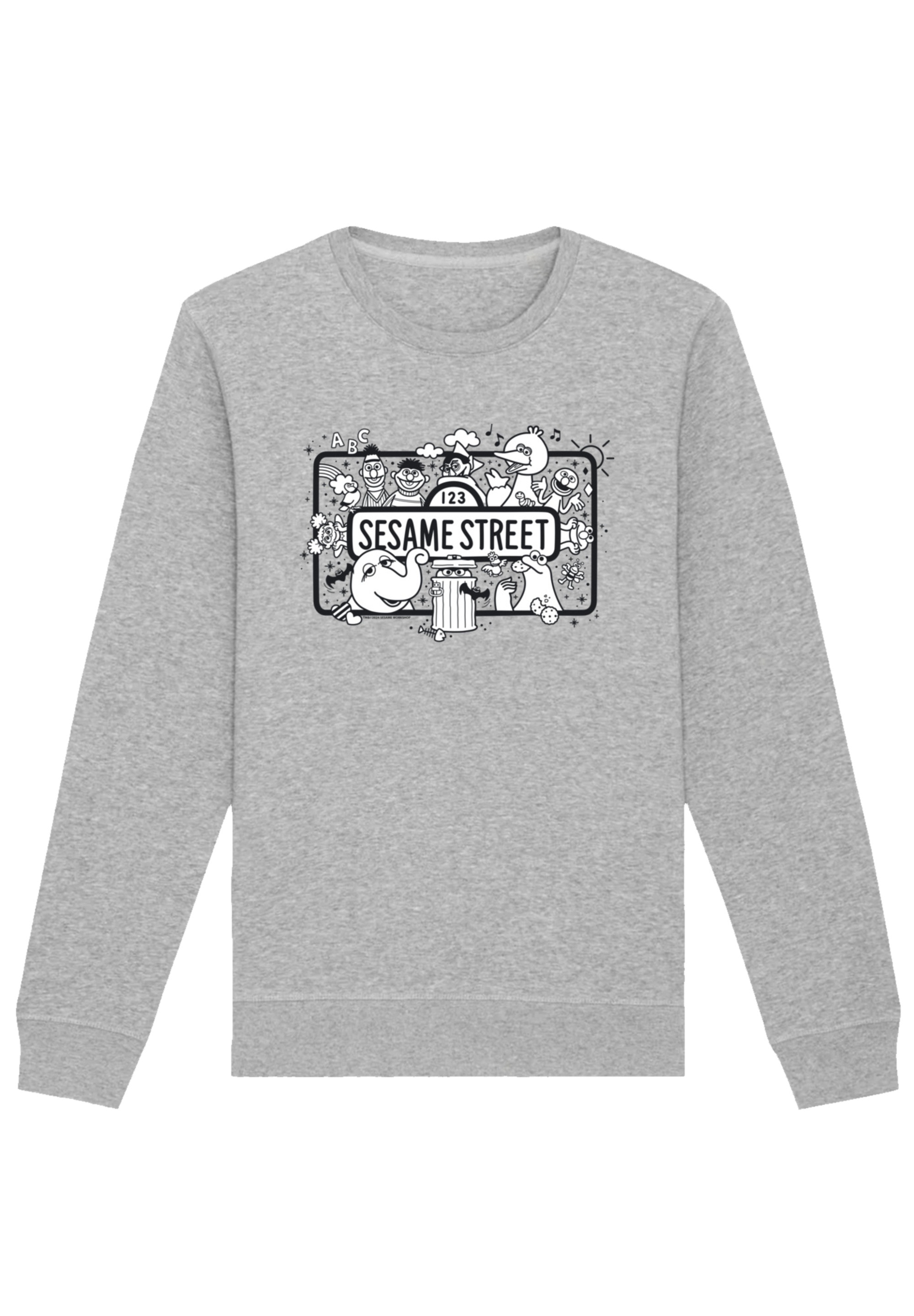 F4NT4STIC Sweatshirt "Sesamstraße Sesame Team", Premium Qualität,Nostalgie, günstig online kaufen