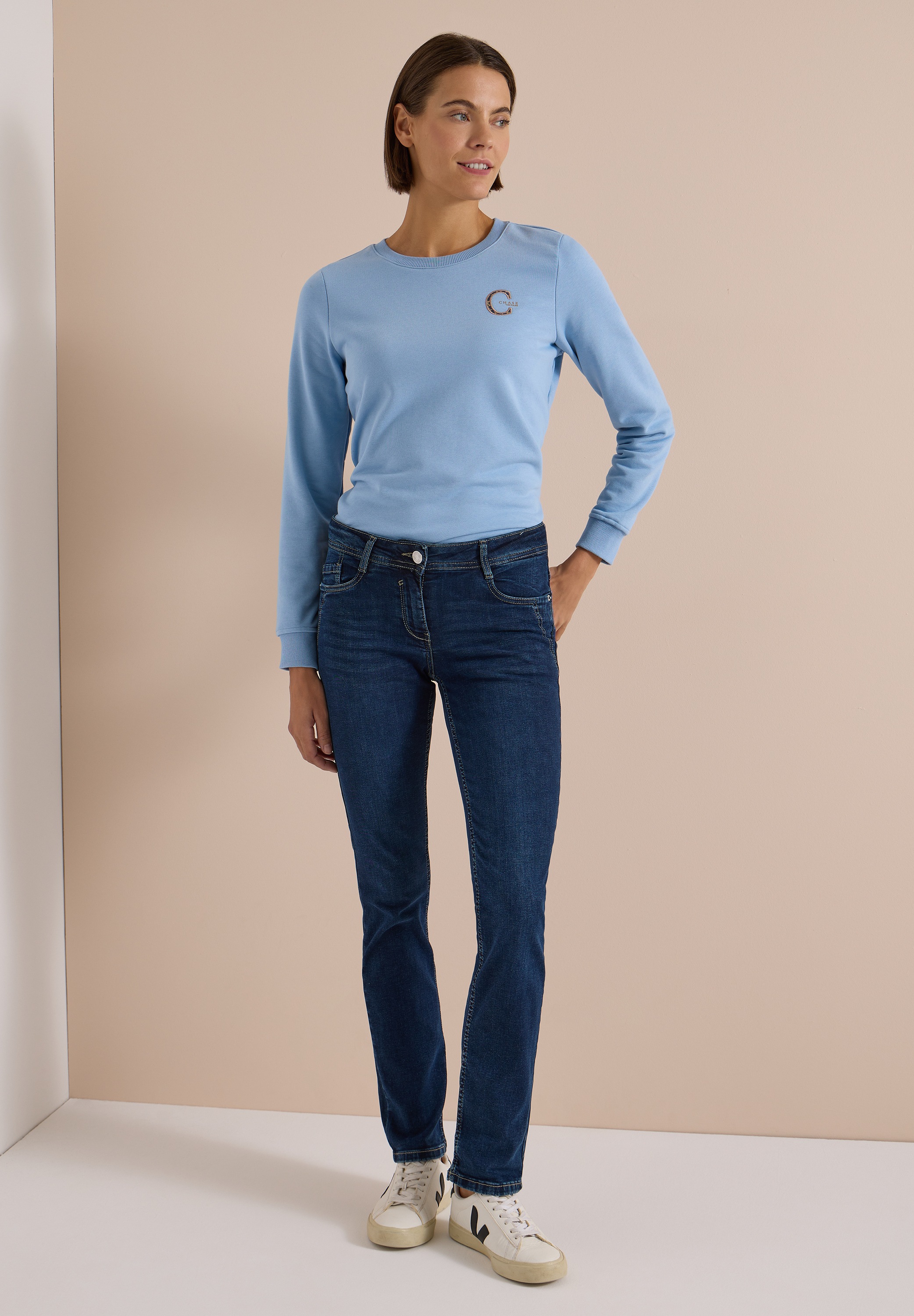 Cecil Comfort-fit-Jeans 5-Pocket-Style