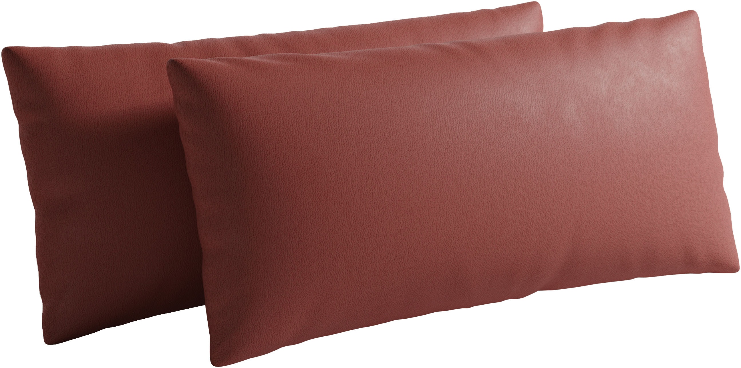 sit&more Sofakissen "Chelsea, 60 cm, Leder" zur Auswahl Sets mit 2 oder 3 Stück