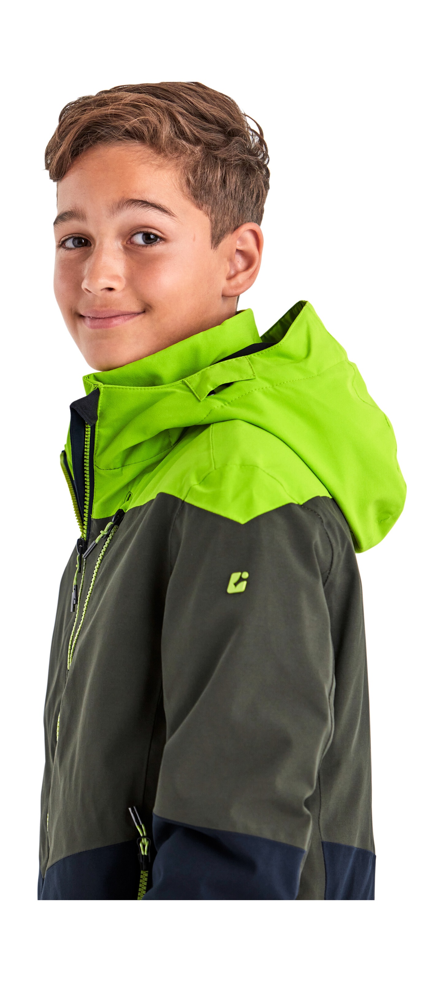 Thumbnail - Killtec Skijacke "KSW 161 BYS SKI JCKT" Wasserdichte, atmungsaktive Skijacke mit abnehmbarer Kapuze