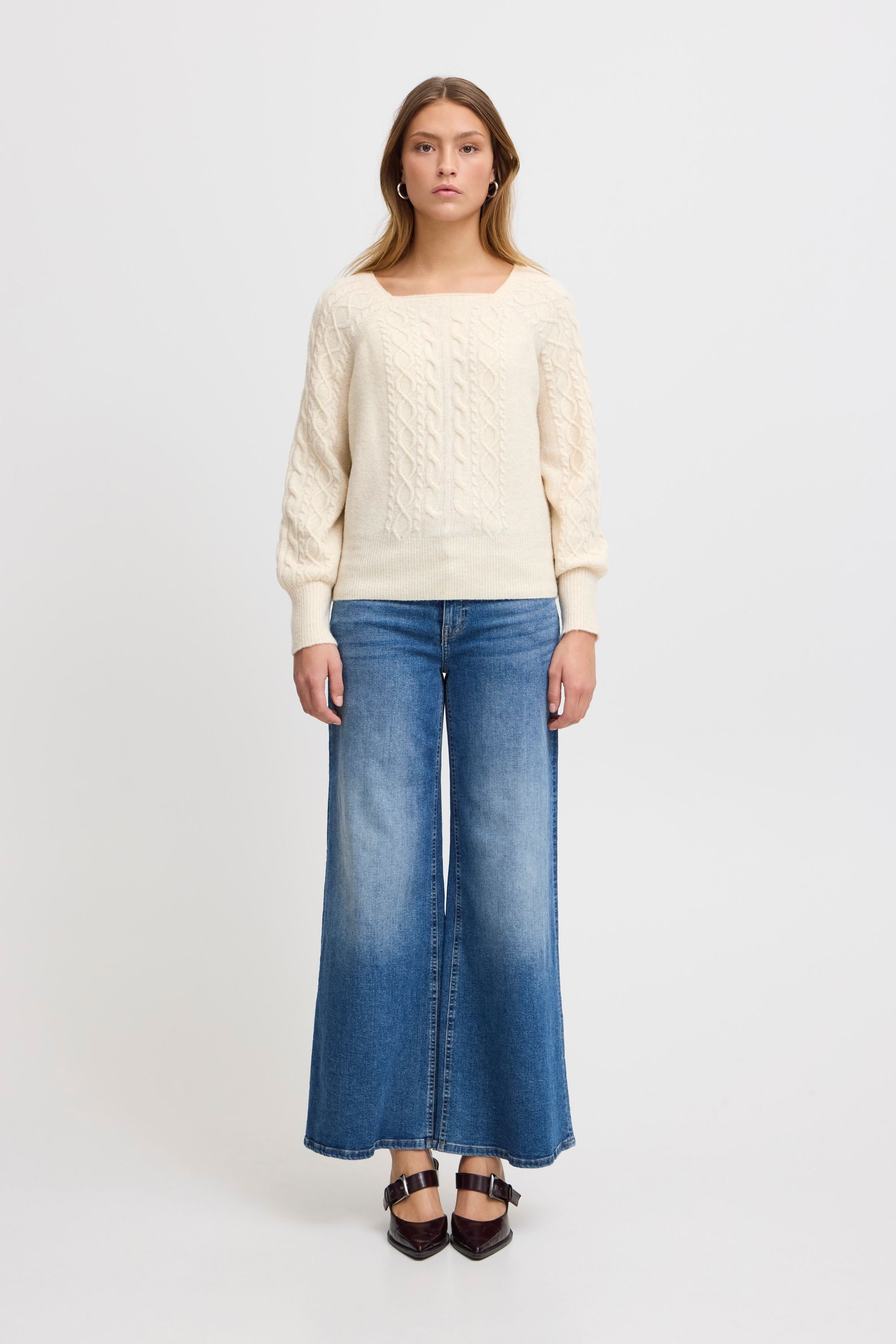 Ichi Strickpullover »Strickpullover IHLIYANNA LS«