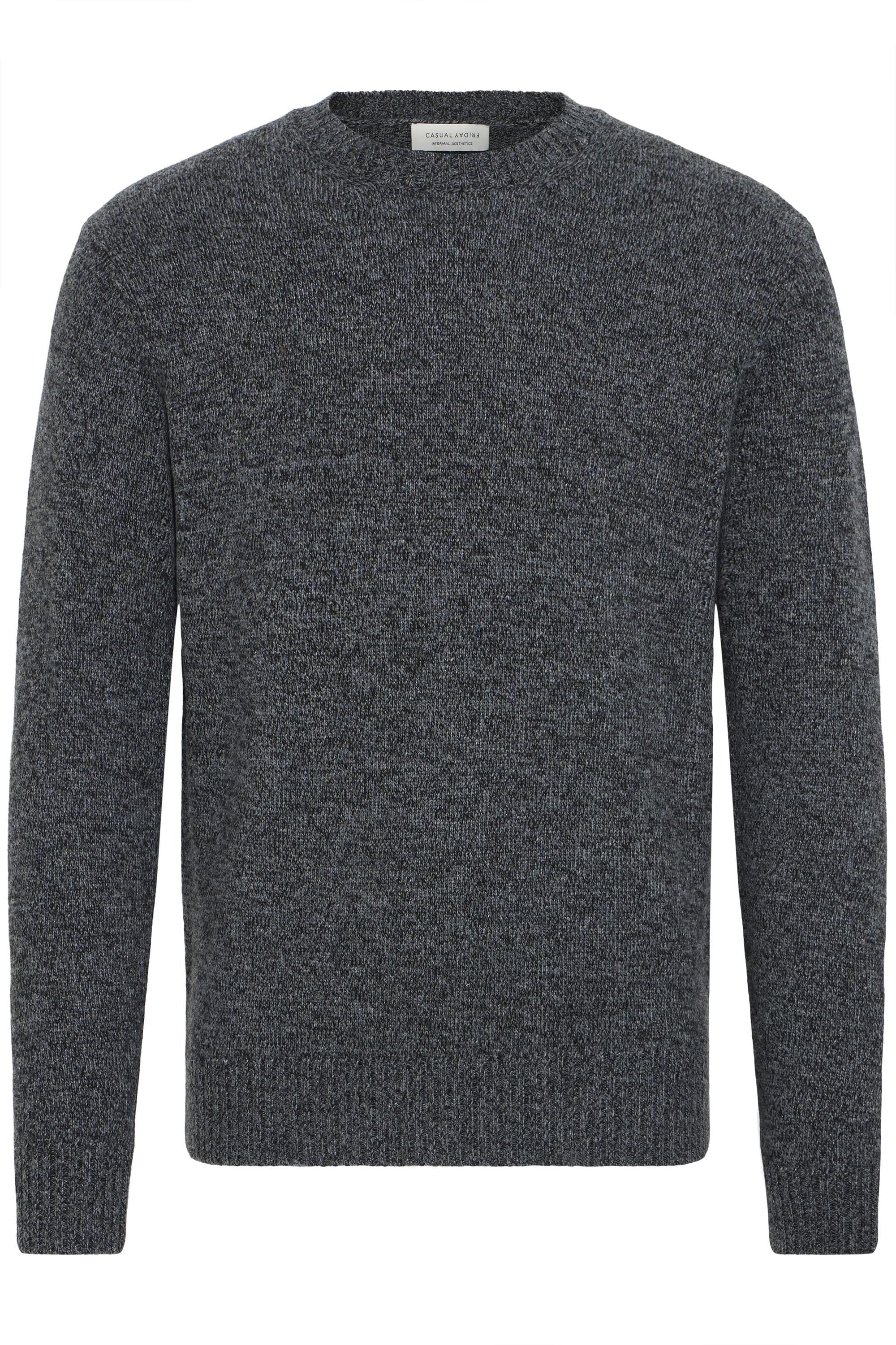 Casual Friday Strickfleece-Pullover "Strickpullover CFANTE" günstig online kaufen