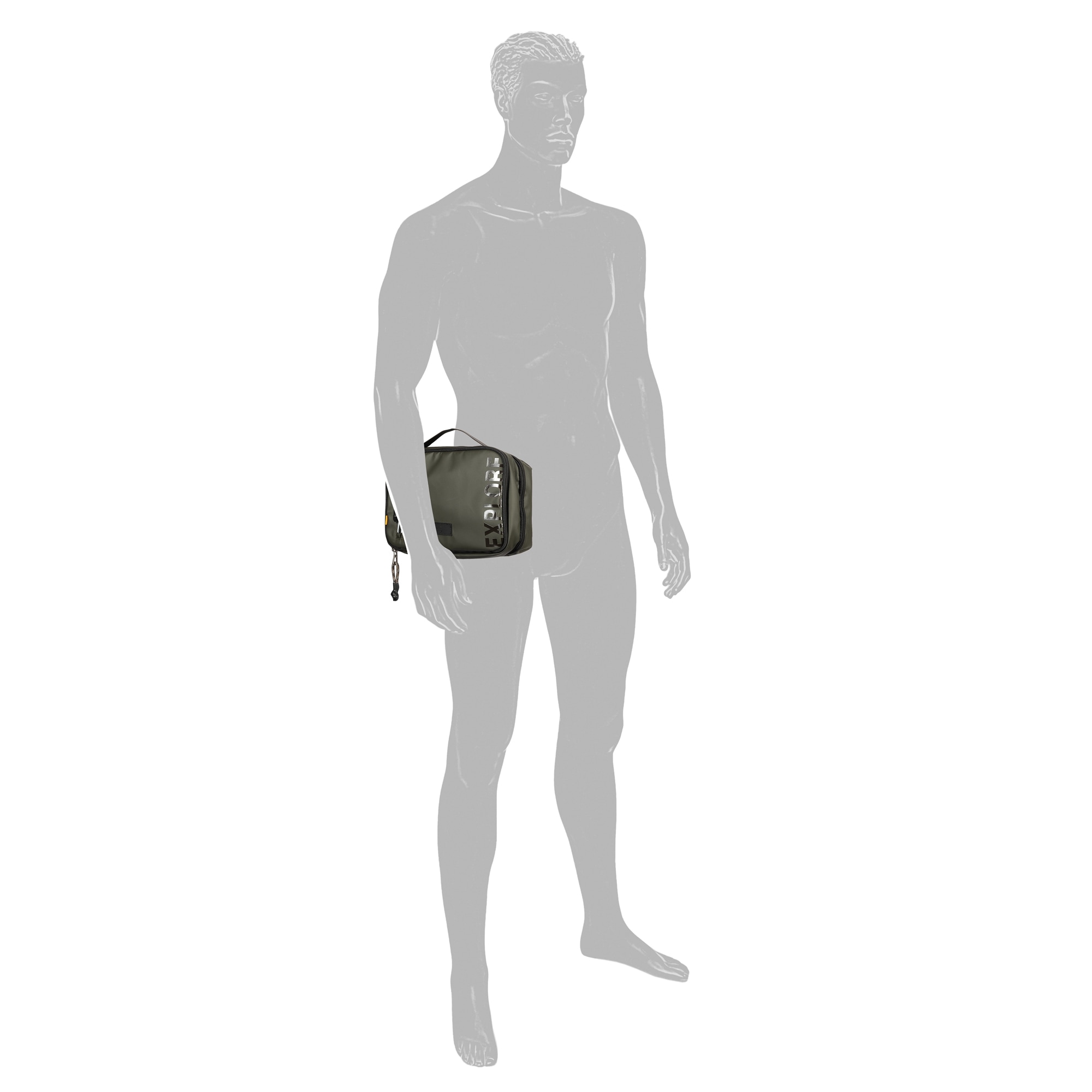 camel active Kulturbeutel »Explore« Unisex Kosmetiktasche mit reflektierende Reißverschlüsse