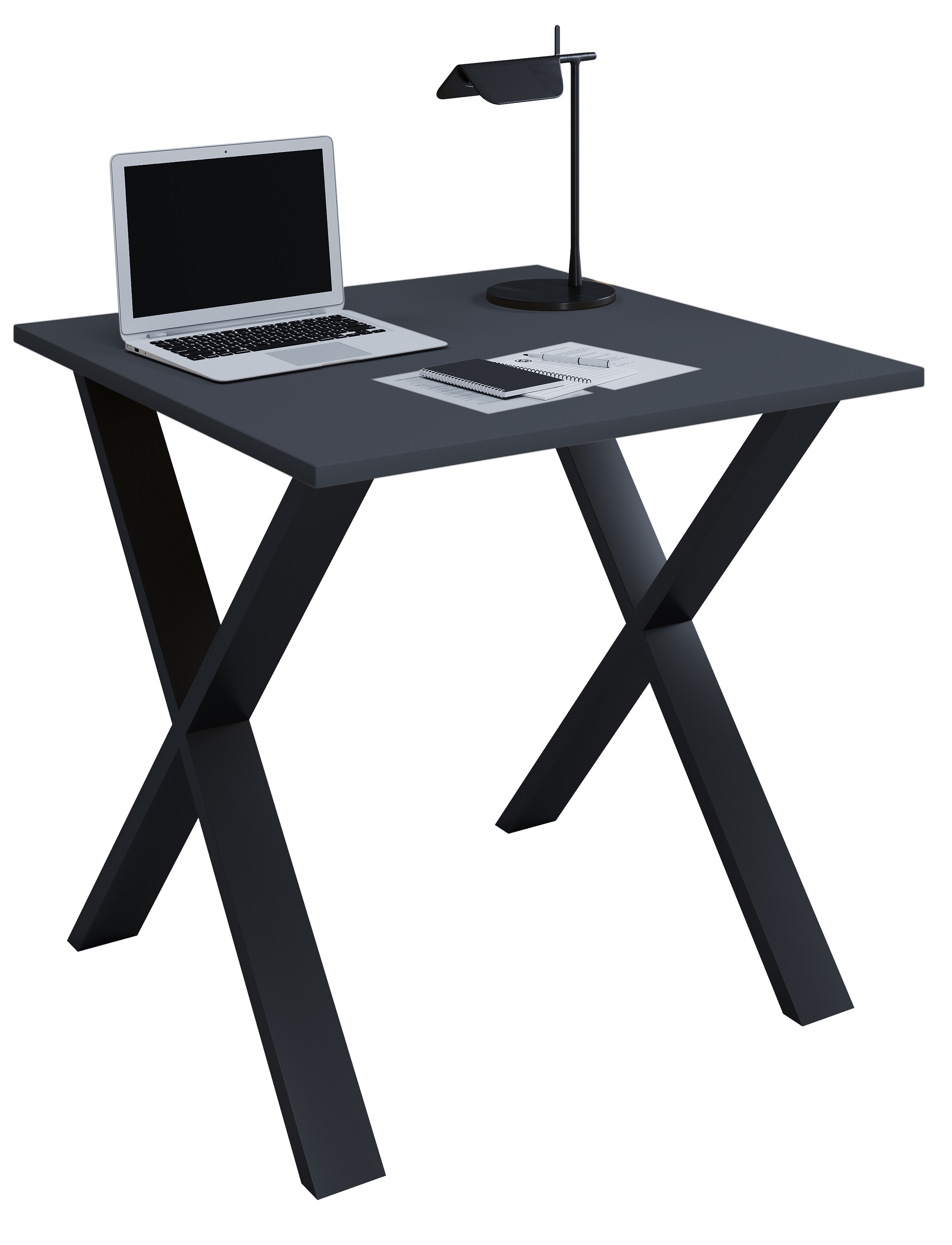 VCM Schreibtisch "Schreibtisch Bürotisch Computertisch 80x80 Lona X" 1 Stk. tlg.