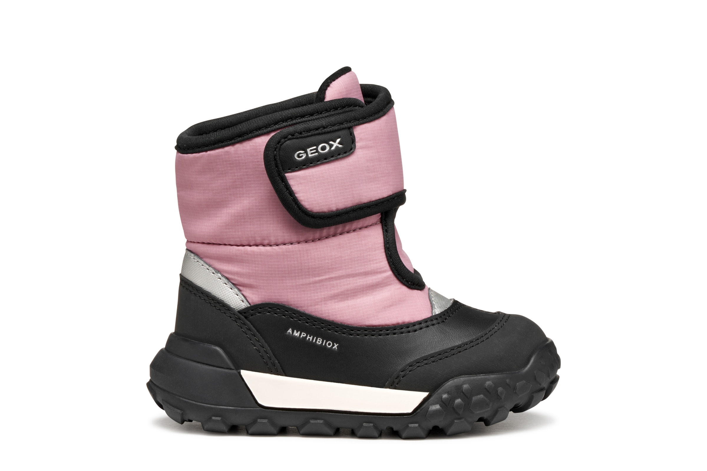 Geox Winterstiefel »B TREKKYUP GIRL B AB«  Klettstiefel mit Warmfutter, Größenschablone zum Download
