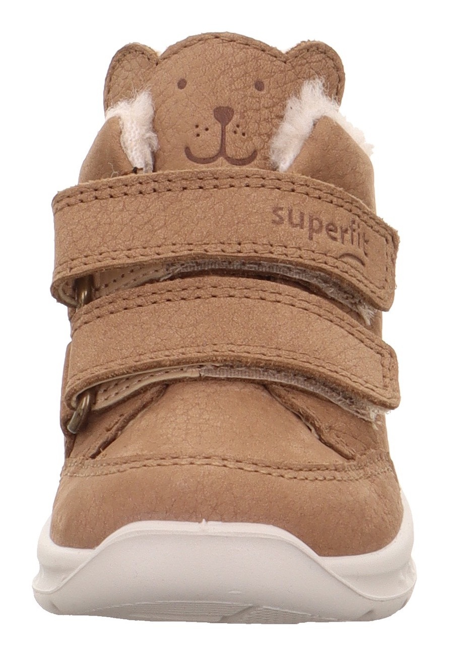 Superfit Lauflernschuh »BREEZE WMS: mittel«, Barfußschuh mit zwei Klettverschlüssen, Größenschablone zum Download