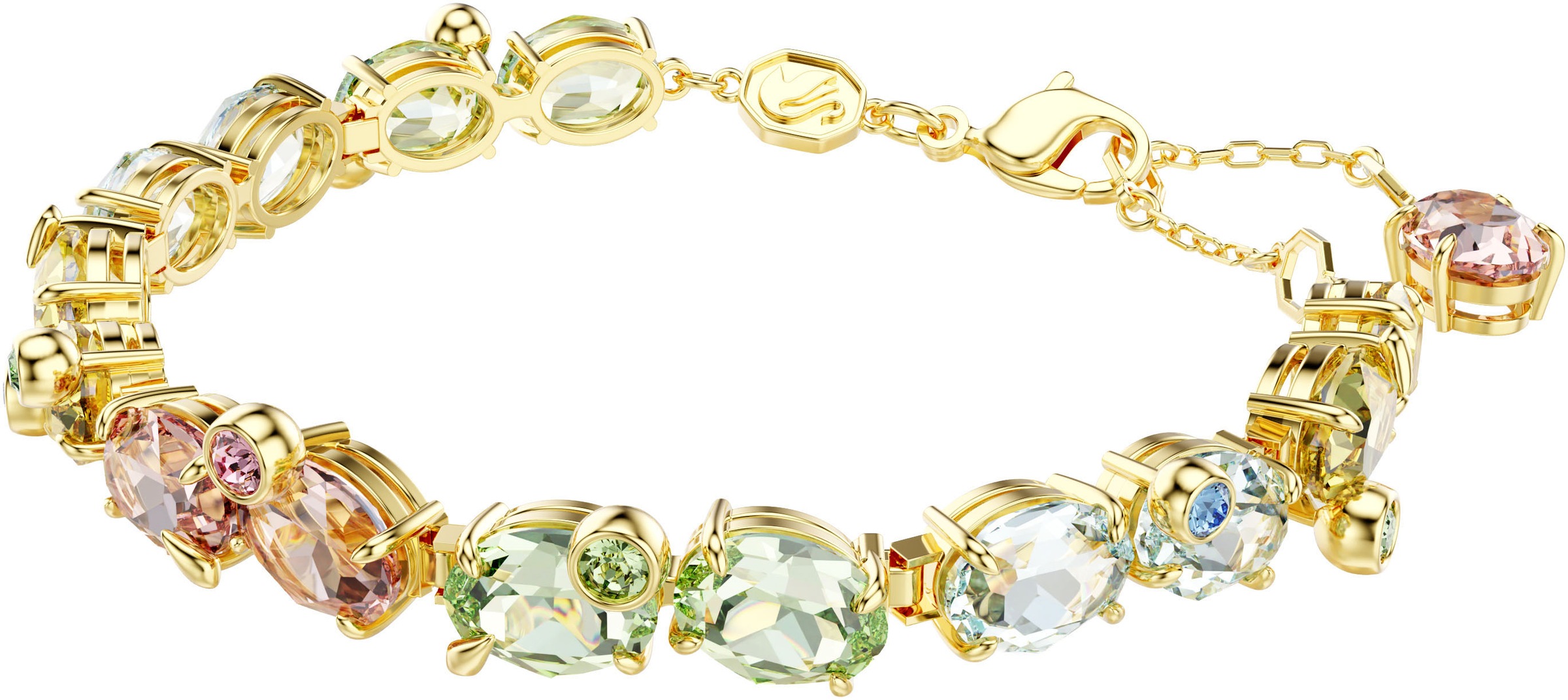 Swarovski Armband »Schmuck Geschenk Gema Tennis Armkette, 5705808«, mit Swarovski® Kristall