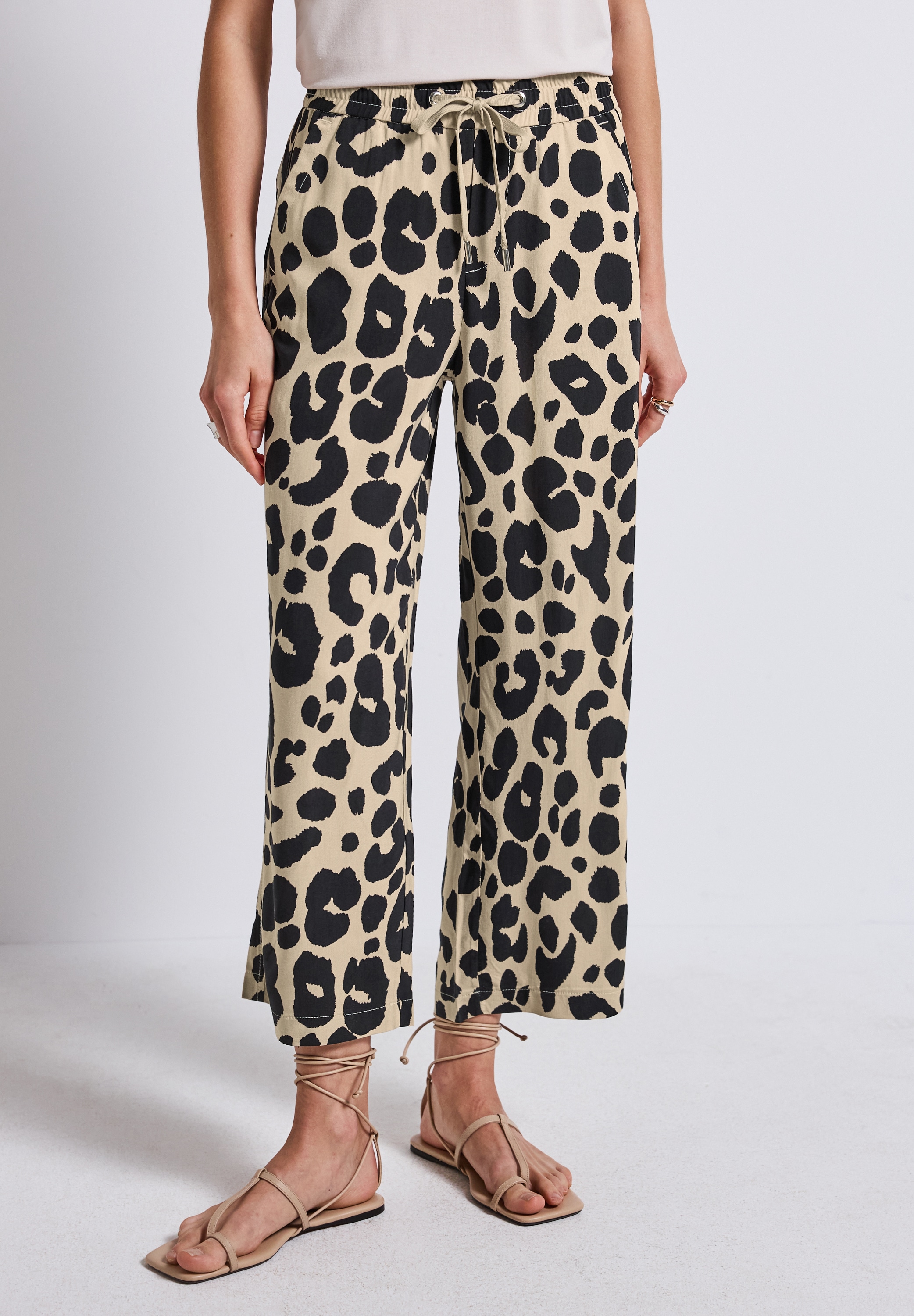 STREET ONE Stoffhose, High Waist günstig online kaufen