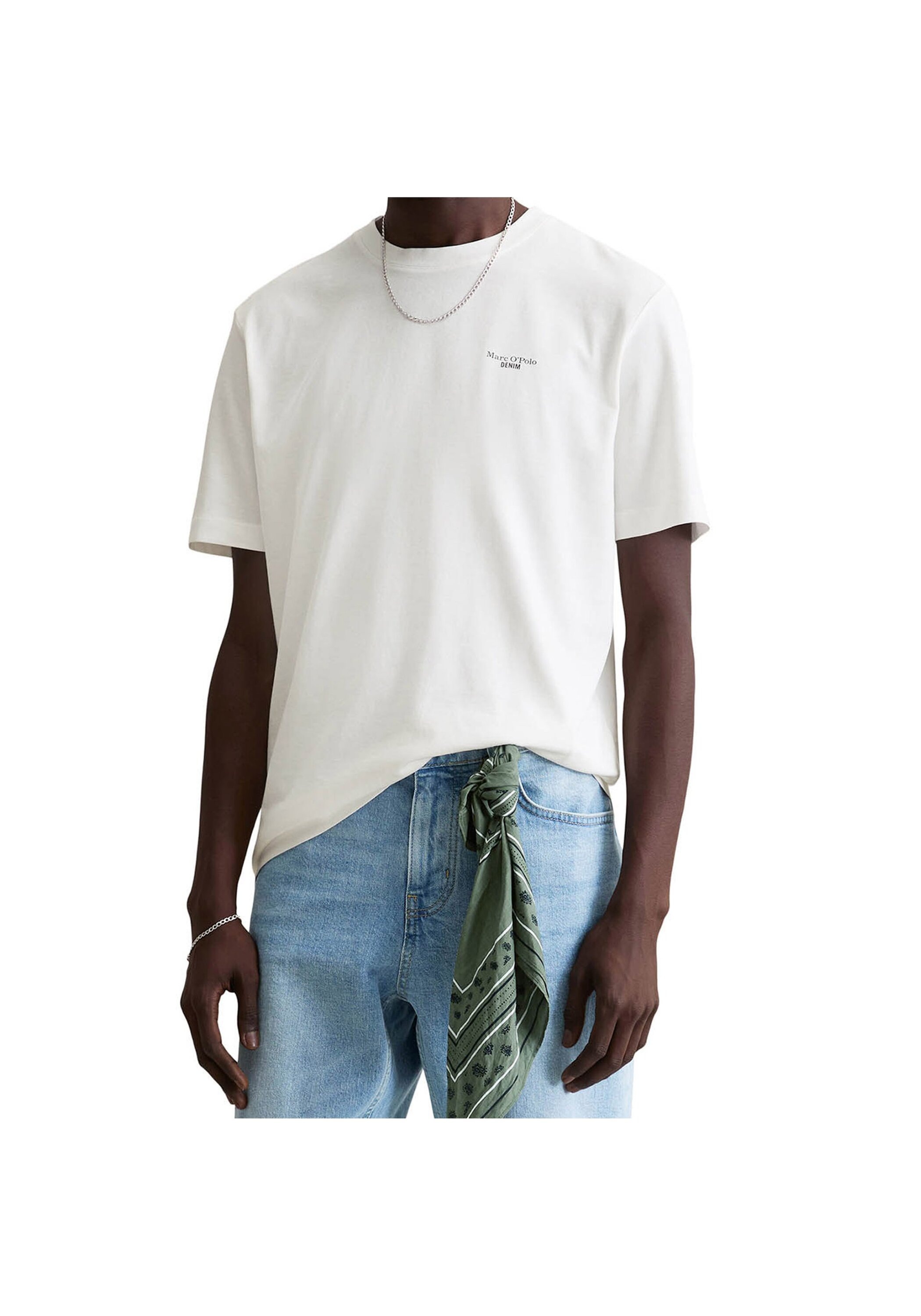 Marc OPolo DENIM T-Shirt "T-Shirt T-Shirt, SSL, Logo Print, Doubl 2er Pack" günstig online kaufen