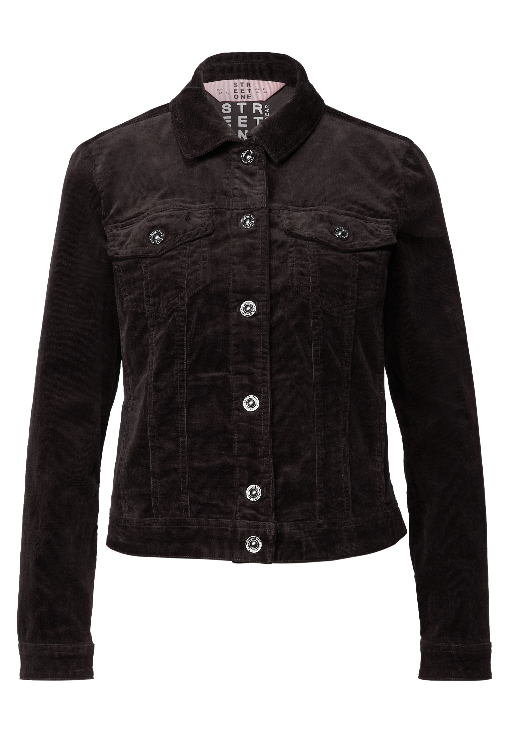 STREET ONE Cordjacke, ohne Kapuze, in Cord-Optik