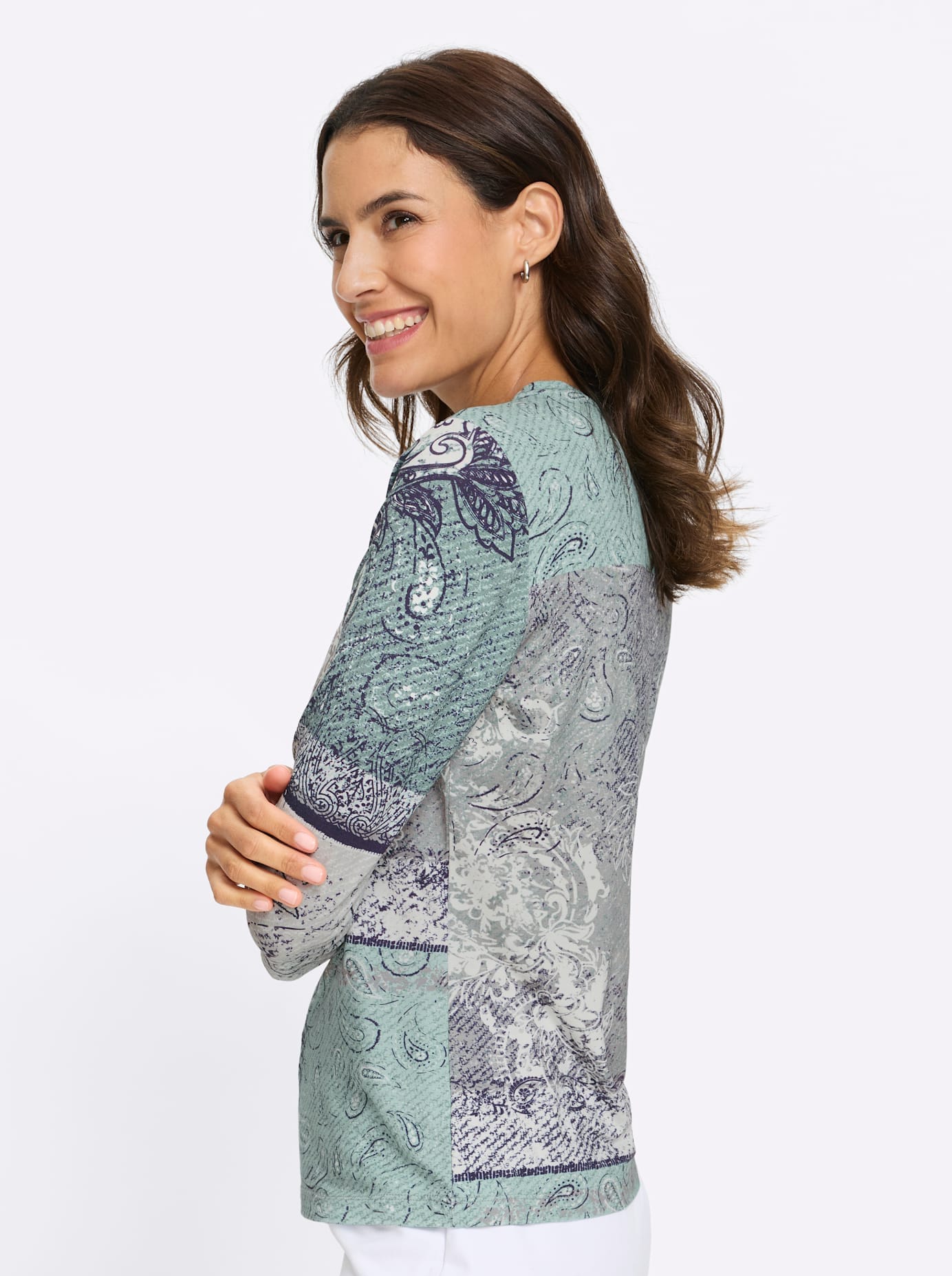 Inspirationen Print-Shirt »3/4-Arm-Shirt« 1 tlg.