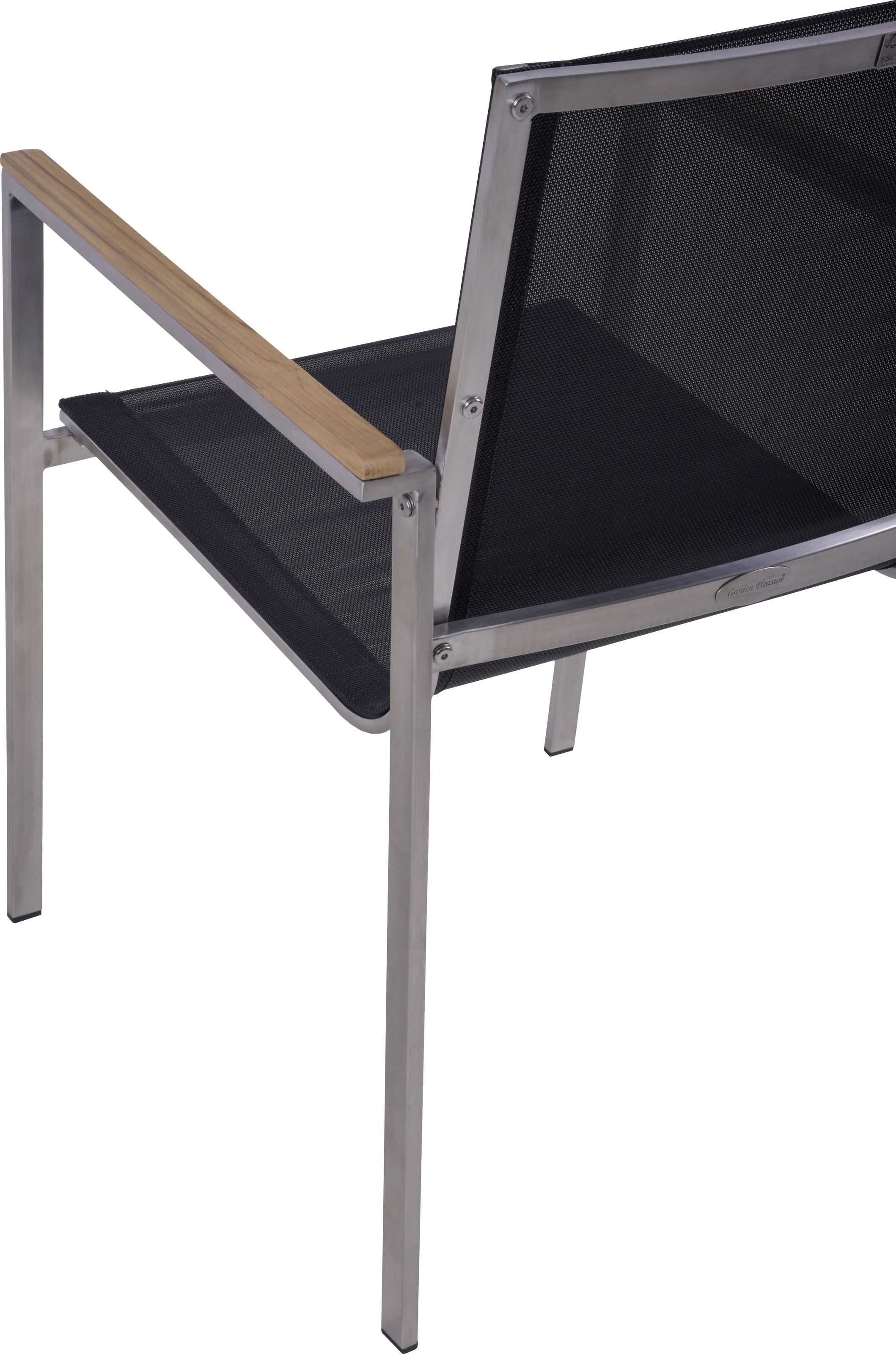 Garden Pleasure Garten-Essgruppe », Tischgruppe »DENVER««, (Set, 5 tlg.), 4 Stühle (stapelbar), Tisch LxB: 90x90 cm