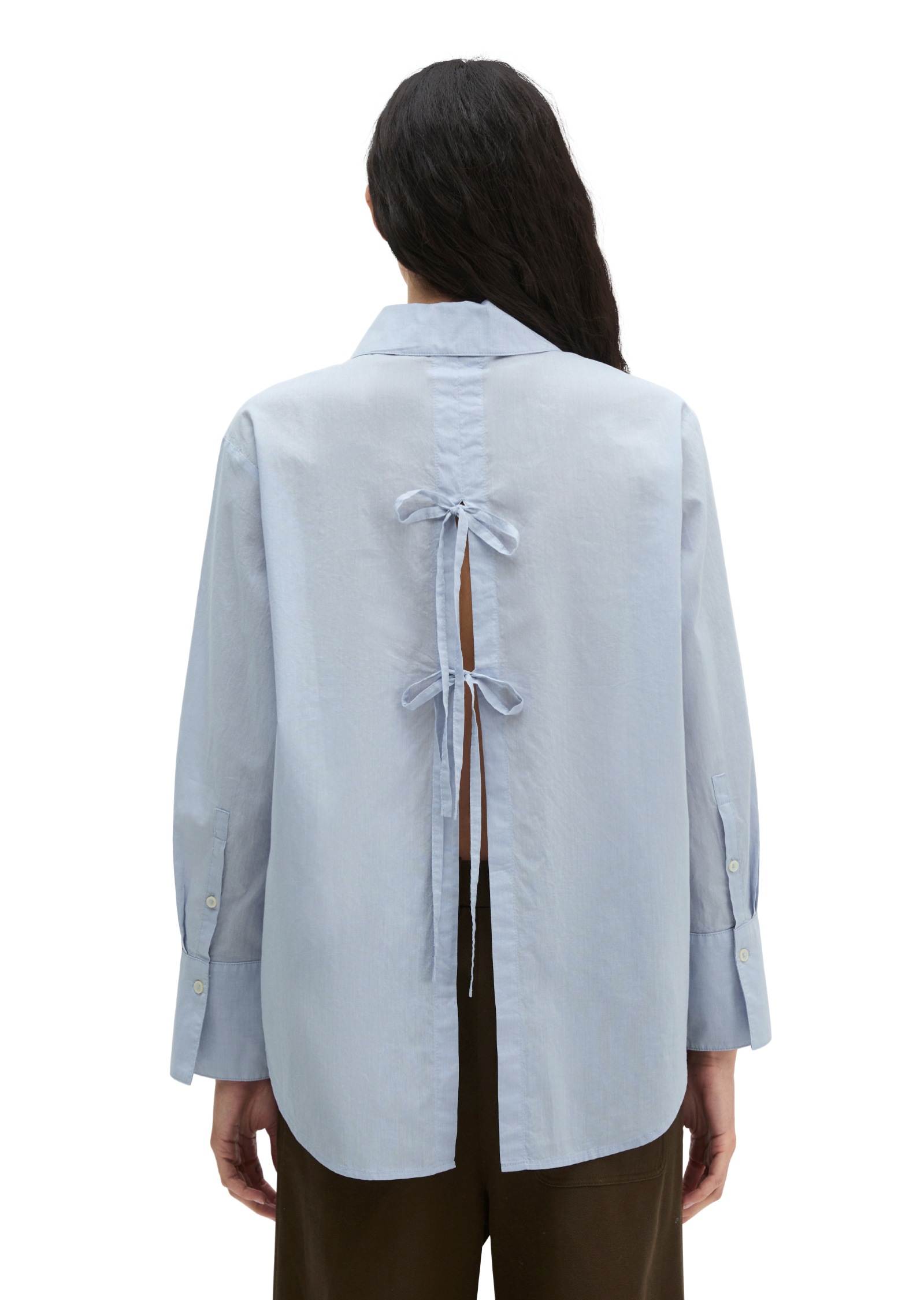 Marc O'Polo Langarmbluse »aus Baumwoll-Chambray«