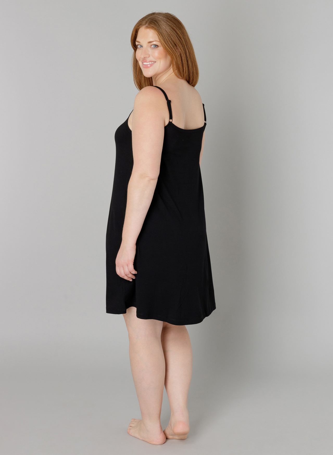 Base Level Curvy Trägerkleid "Alissa", Verstellbare Träger günstig online kaufen