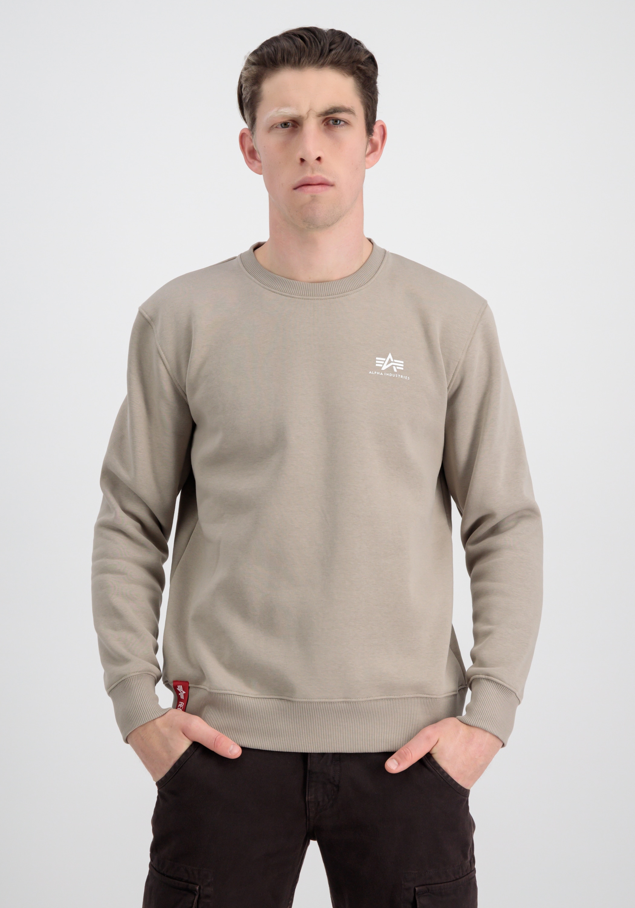 Alpha Industries Sweater "Alpha Industries Men - Sweatshirts Basic Sweater günstig online kaufen