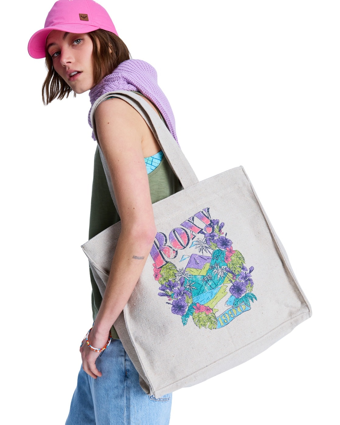 Roxy Strandtasche »Drink The Wave«