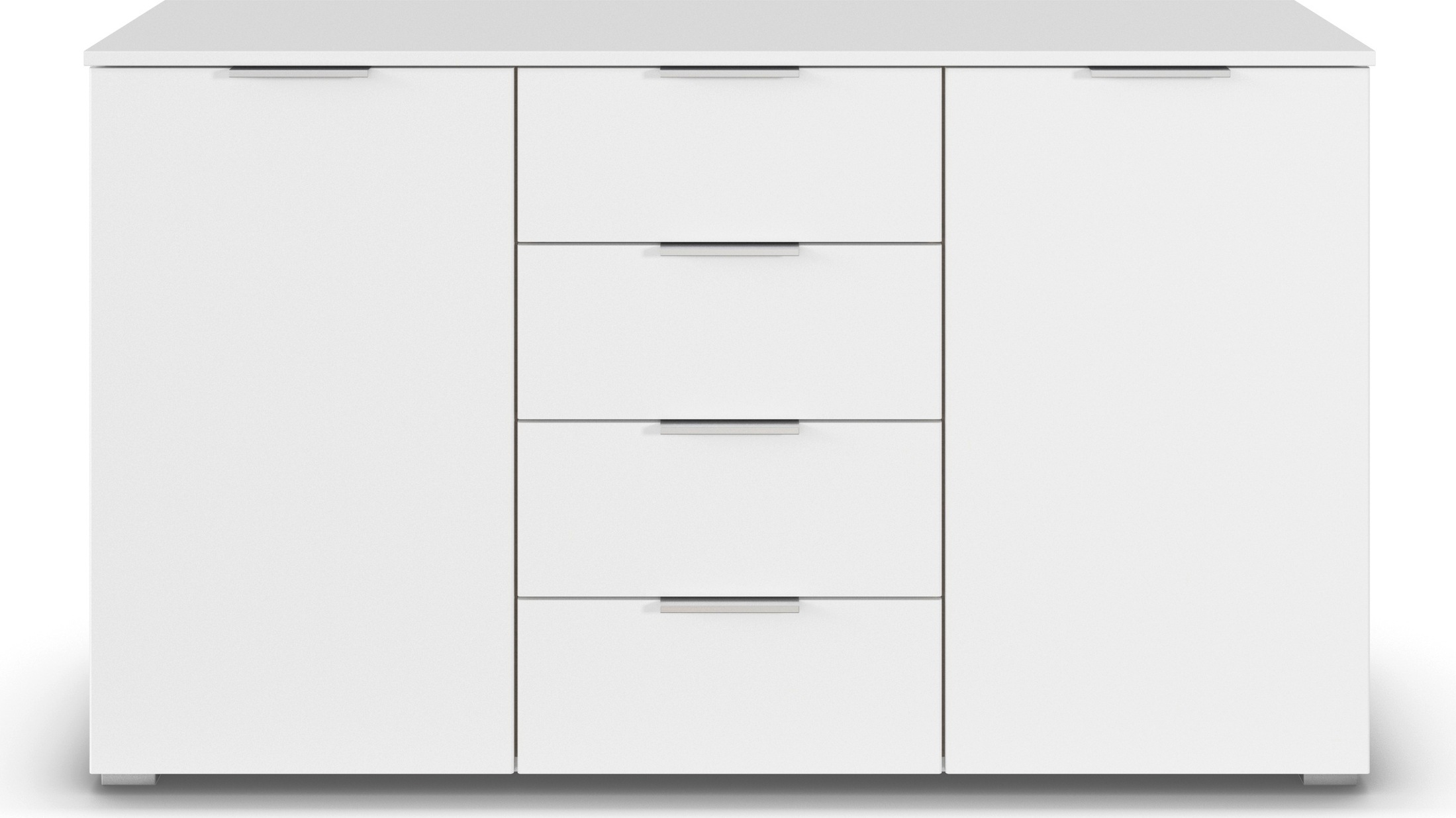 Thumbnail - rauch Kombikommode "Sideboard Schubladenkommode AGORDO mit Dekor- oder Hochglanzfront", (in zwei Griff-Farben), mit 4 Sc...