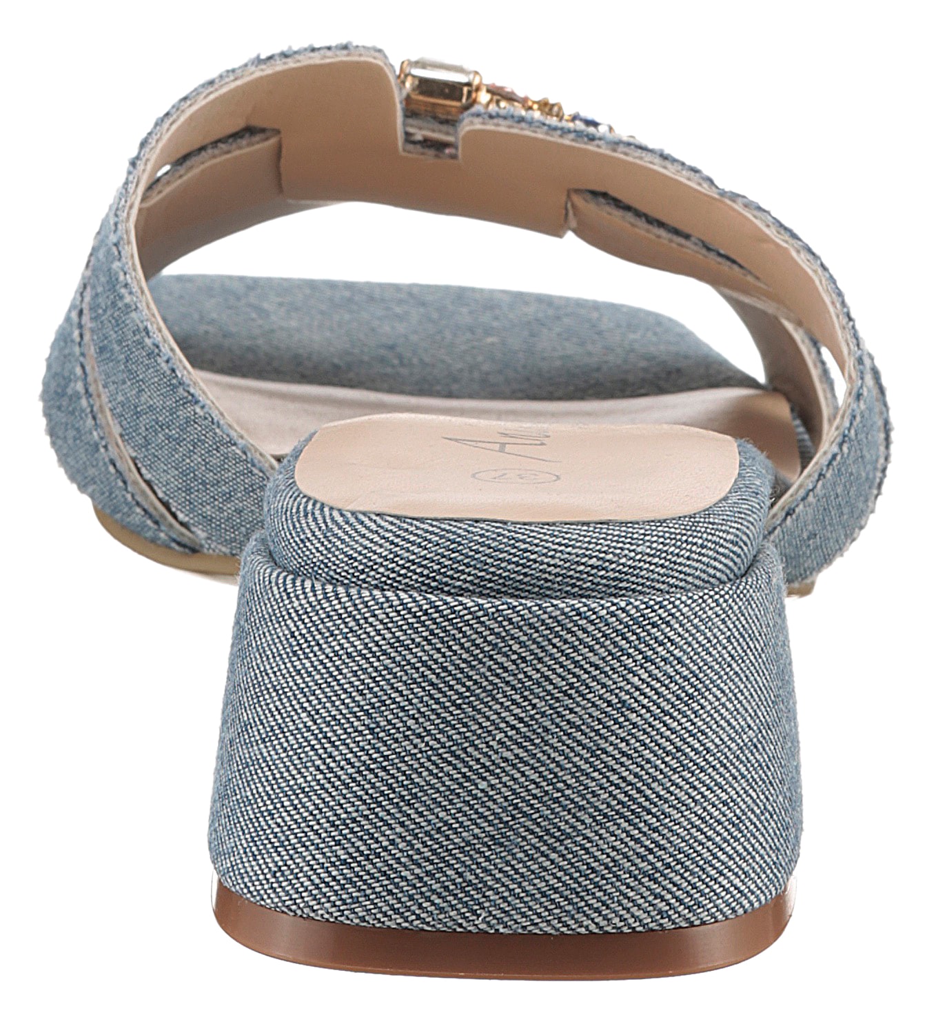 Aniston SHOES Pantolette, Sommerschuh, Festtagsschuh, Blockabsatz - NEUE KOLLEKTION